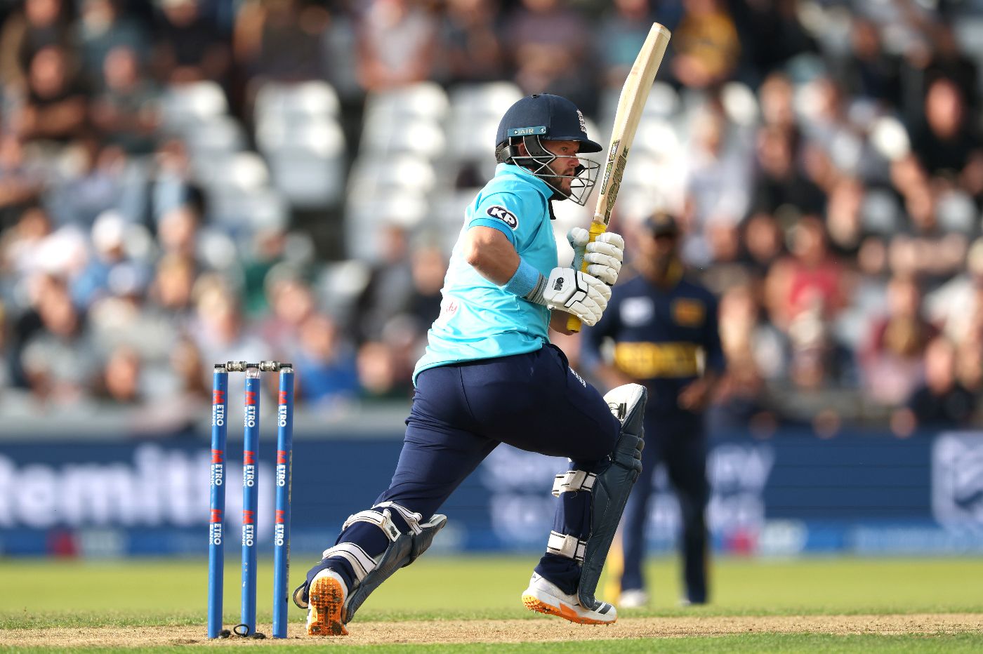 Ben Duckett started brightly in the powerplay