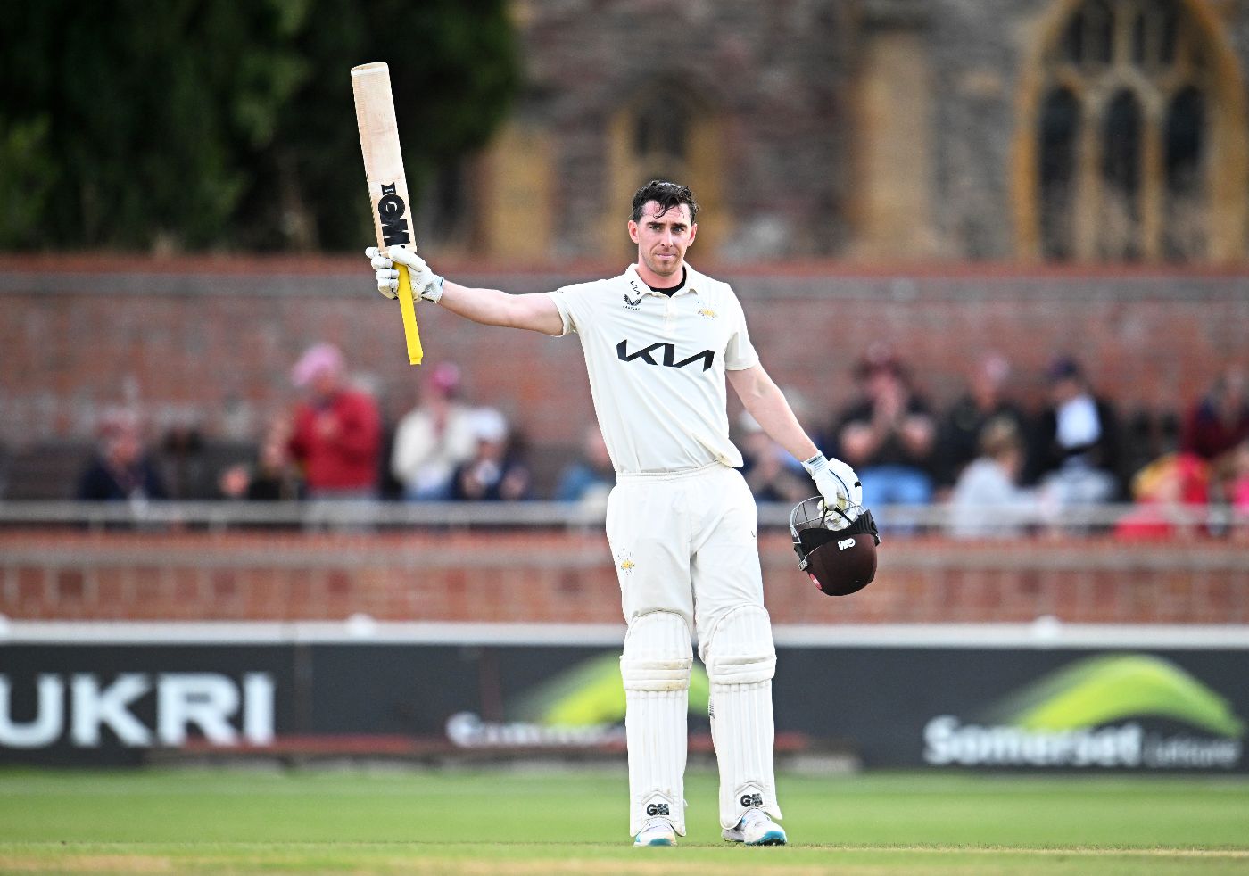 Dan Lawrence's century drove Surrey