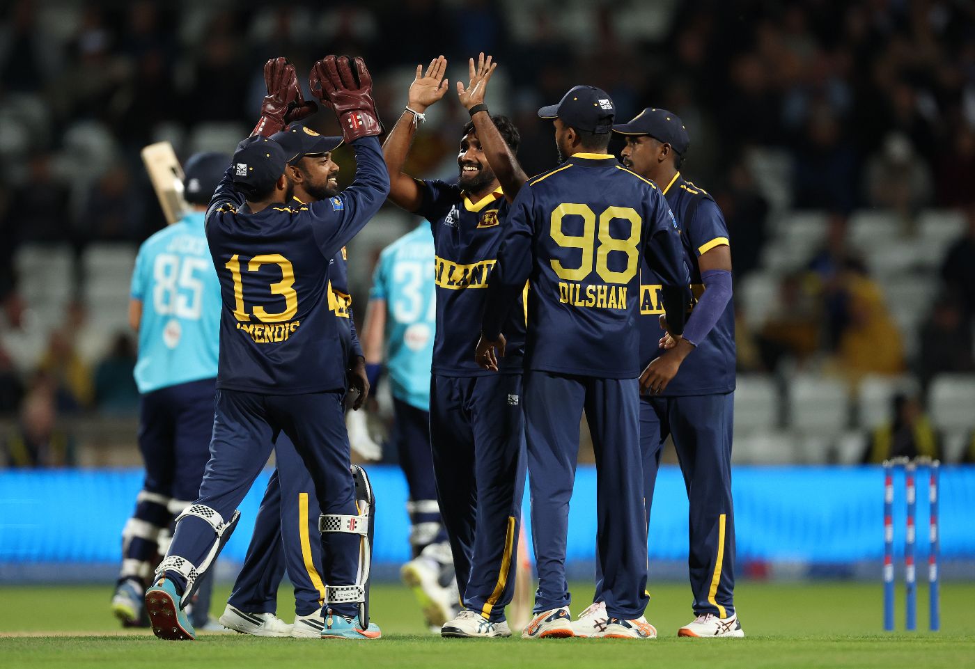 Eshan Malinga removed Gus Atkinson as Sri Lanka tightened their grip