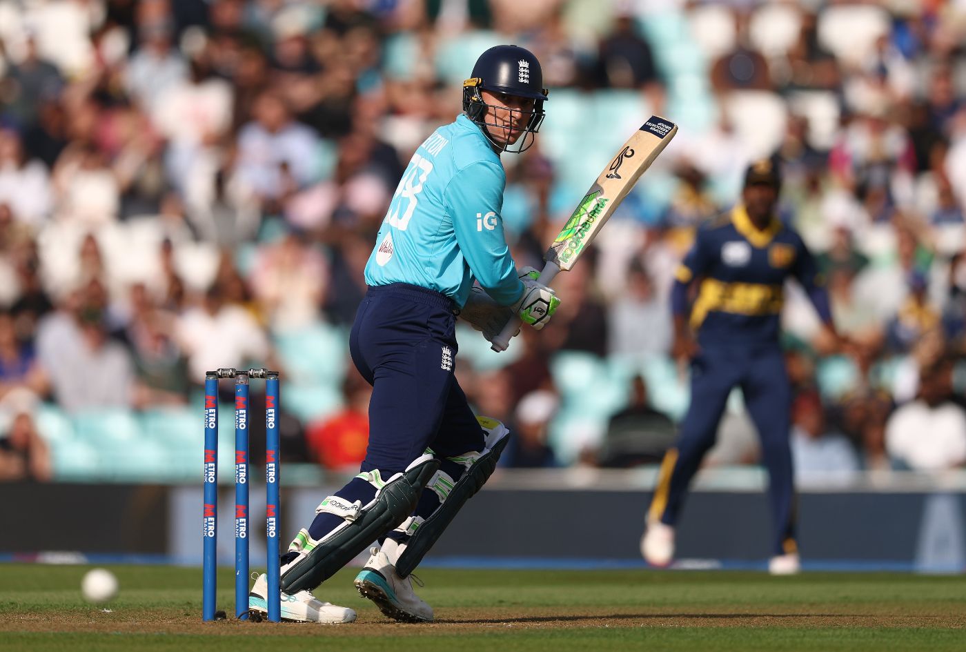 Tom Banton kept the score moving for England