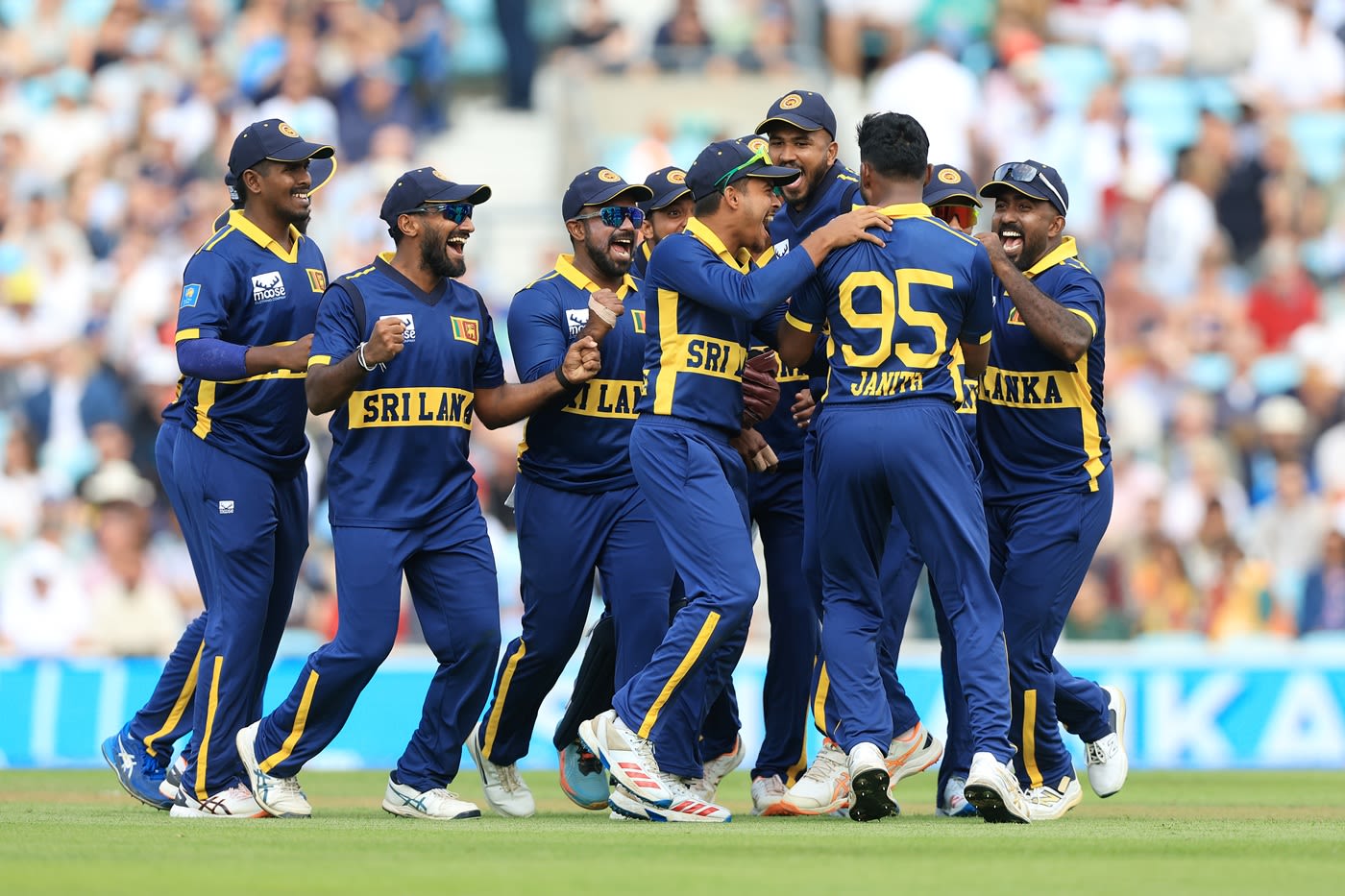 Sri Lanka celebrate a successful review to remove Joe Root
