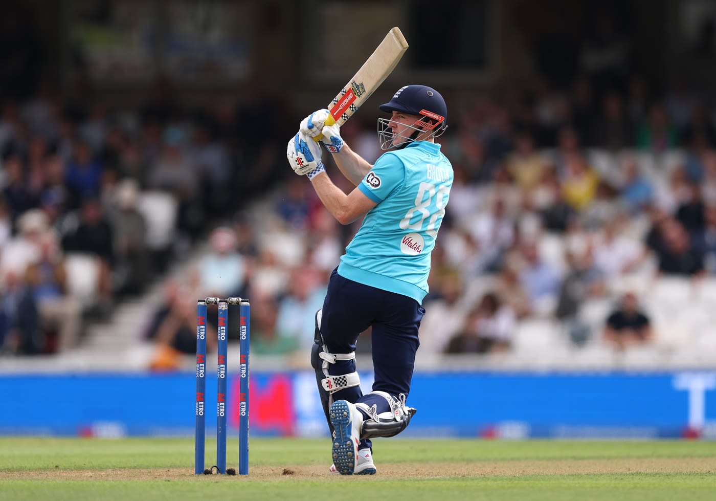 Harry Brook motored to a half-century