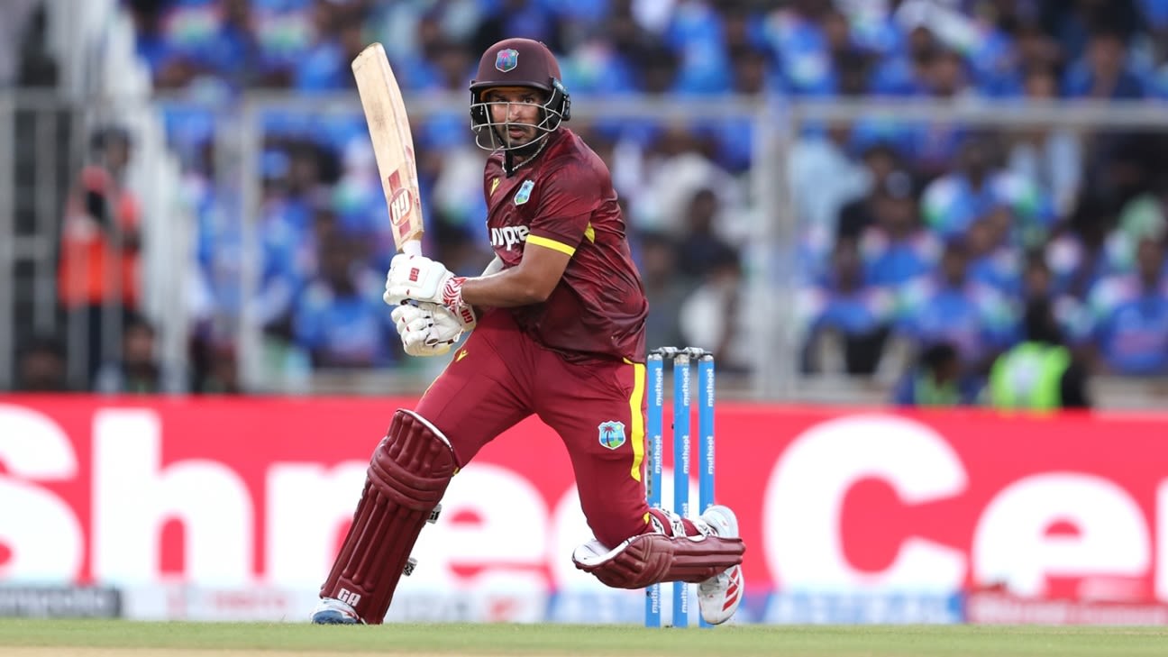 West Indies add Amir Jangoo as cover for the injured Jewel Andrew for India T20Is