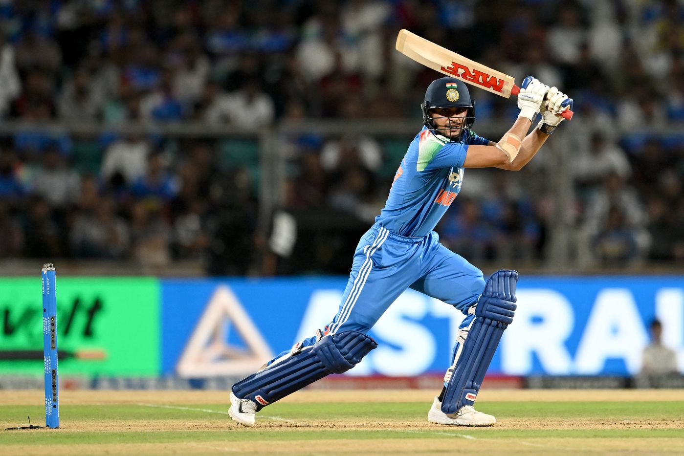 Shubman Gill was at his fluent best in the powerplay