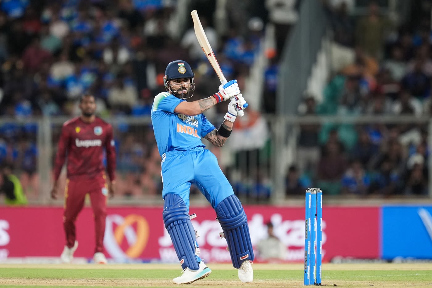 Virat Kohli pulls one away