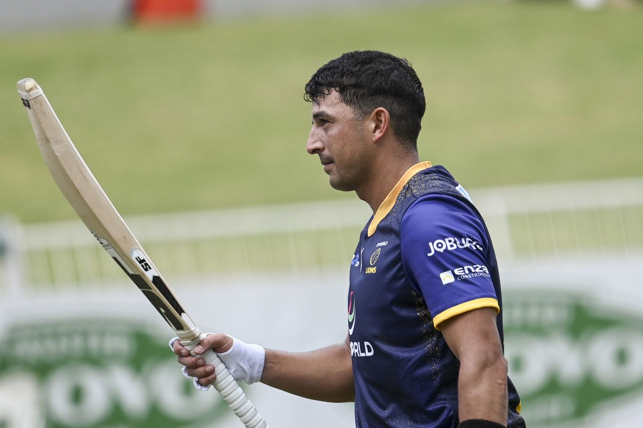 Zubayr Hamza set things up for Lions with a quick 66