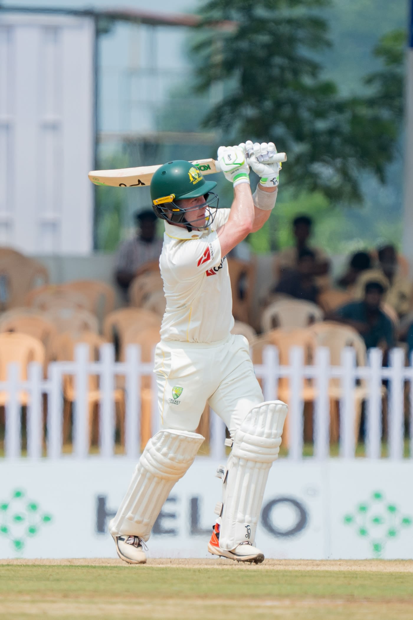Sam Harper scored his sixth first-class hundred