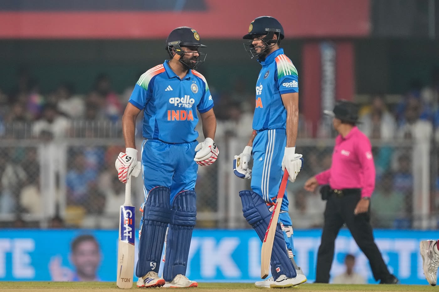 Rohit Sharma and Shubman Gill brought up successive 100-plus stands