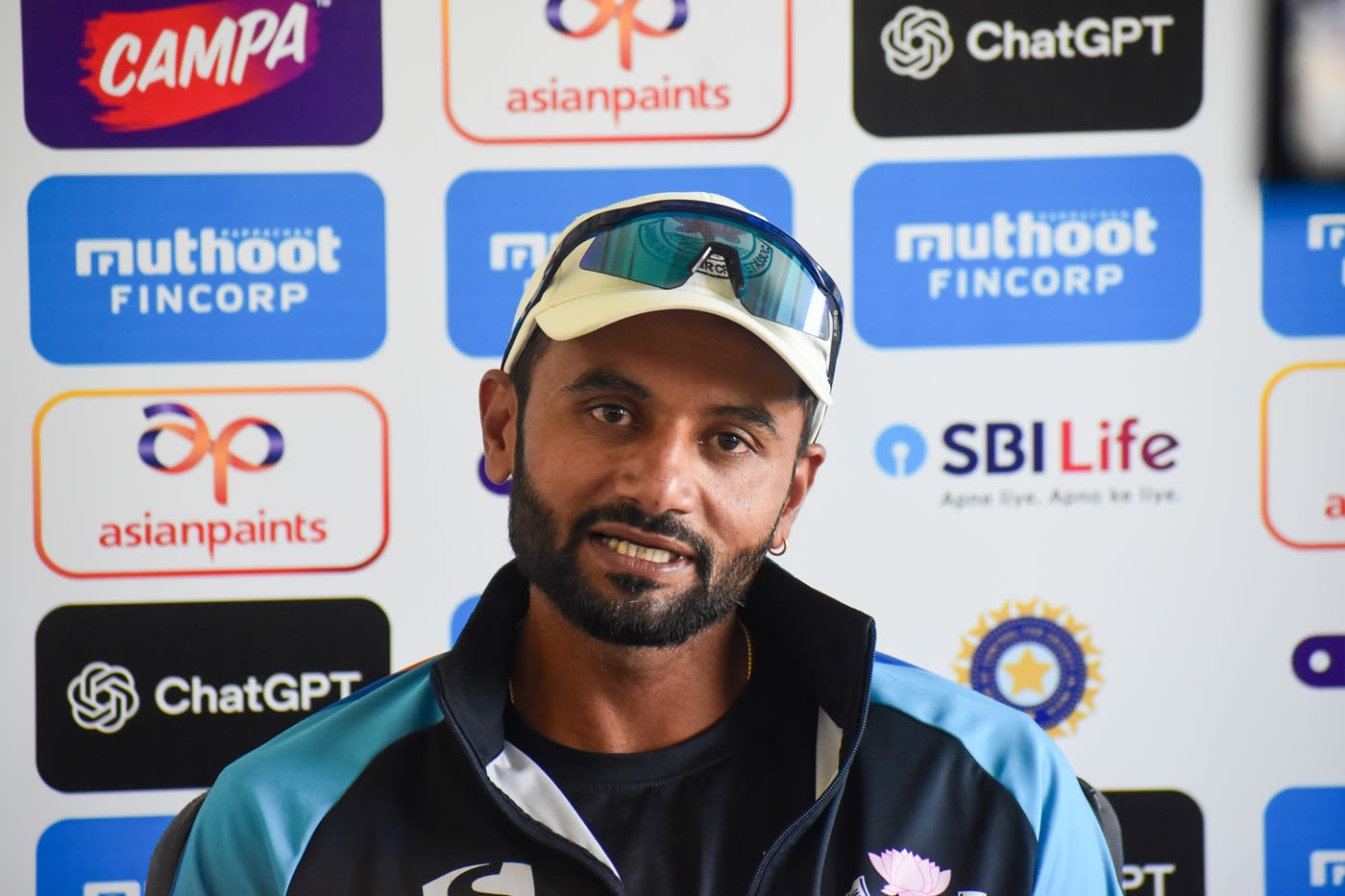 Paras Dogra addresses the media on the eve of leading J&K in the Irani Trophy