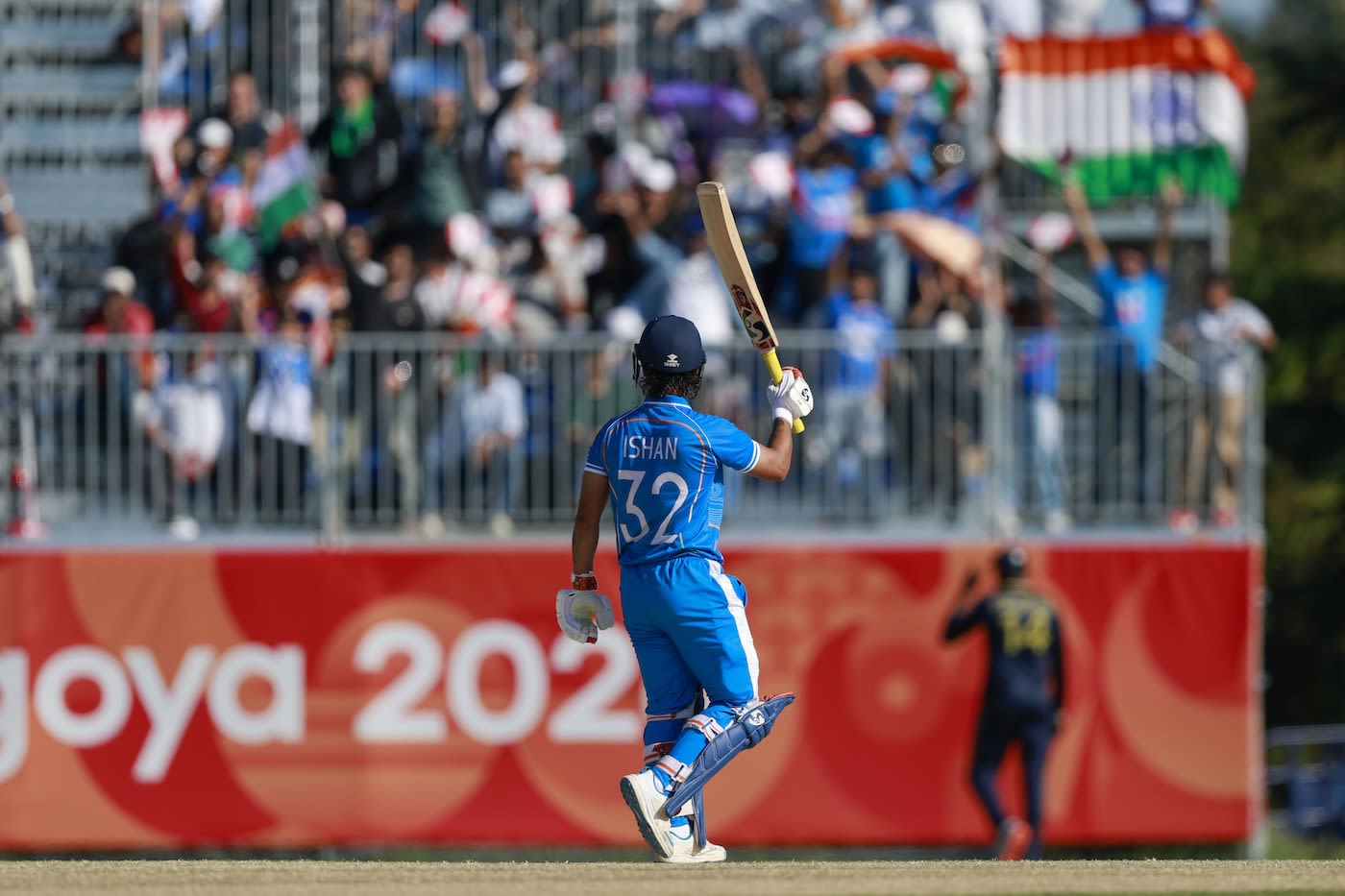 Ishan Kishan brought up his fifty in 33 balls