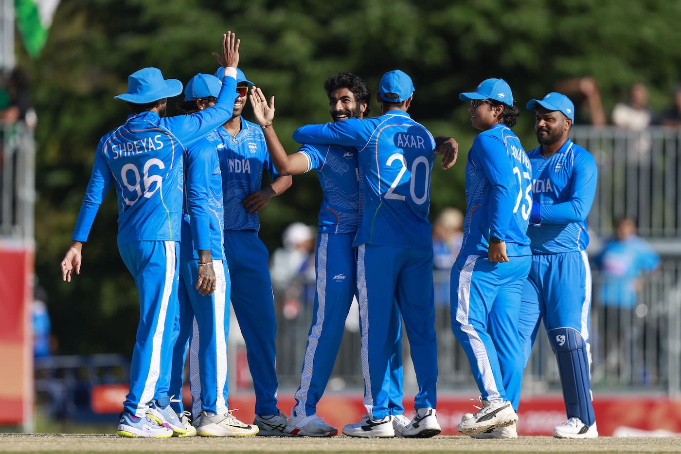 Jasprit Bumrah struck with the second ball of the innings