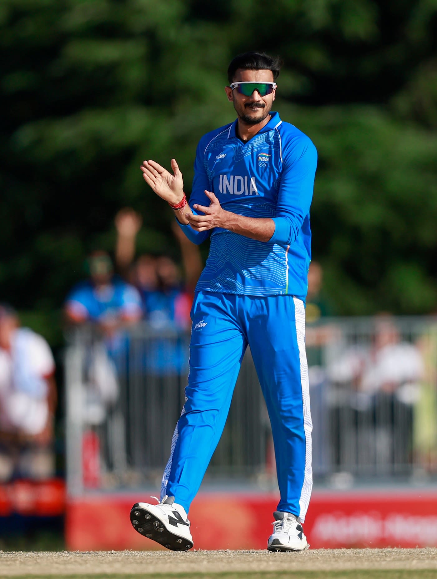 Axar Patel picked up two wickets in his second over