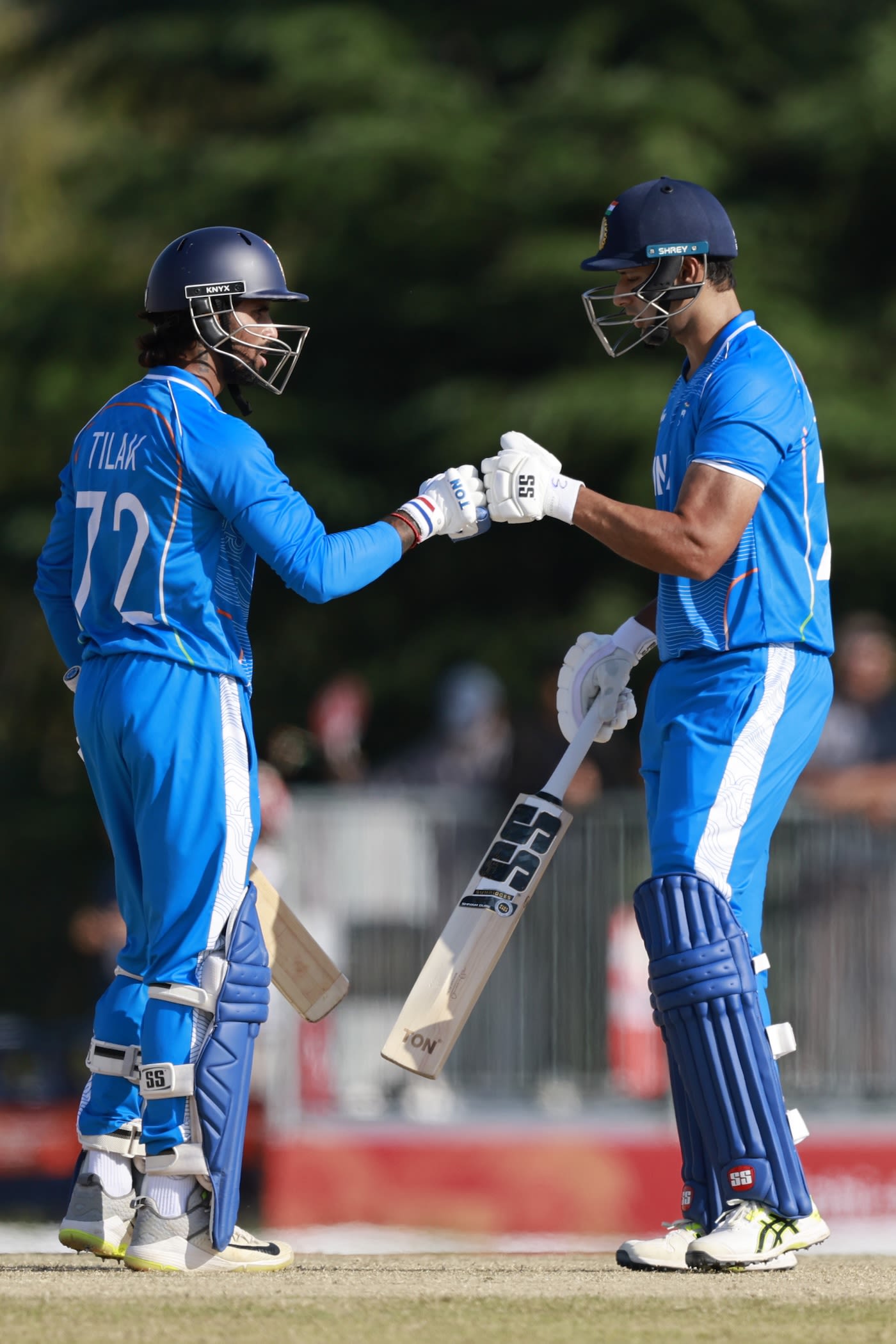 Tilak Varma and Shivam Dube upped the scoring rate at the death