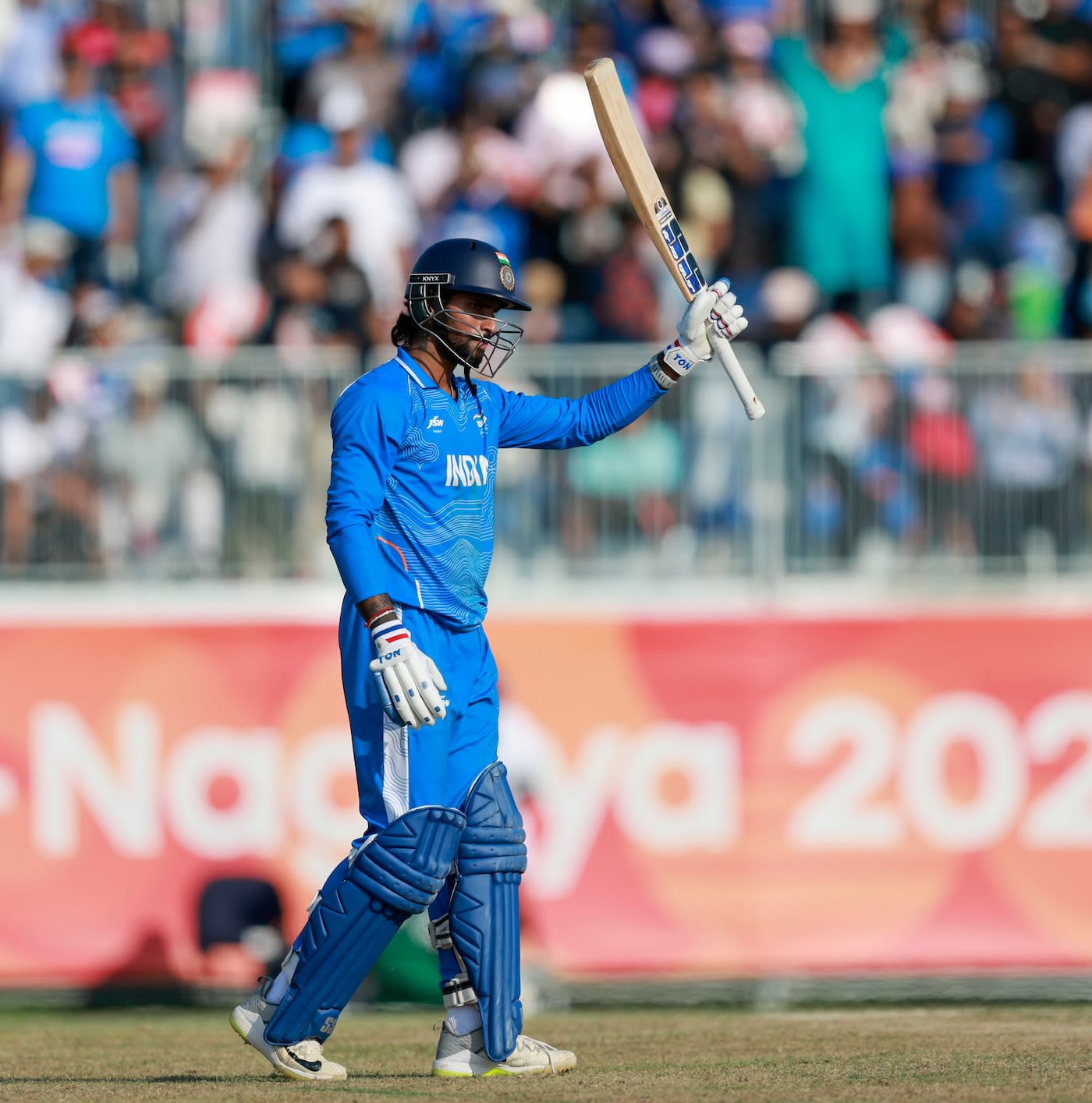 Tilak Varma brought up a fifty in 21 balls