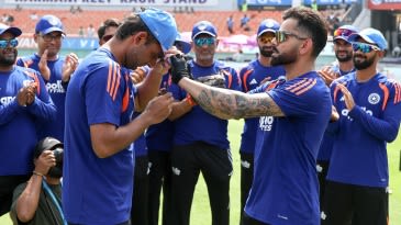 Kamboj debuts, Siraj and Reddy back as India bat
