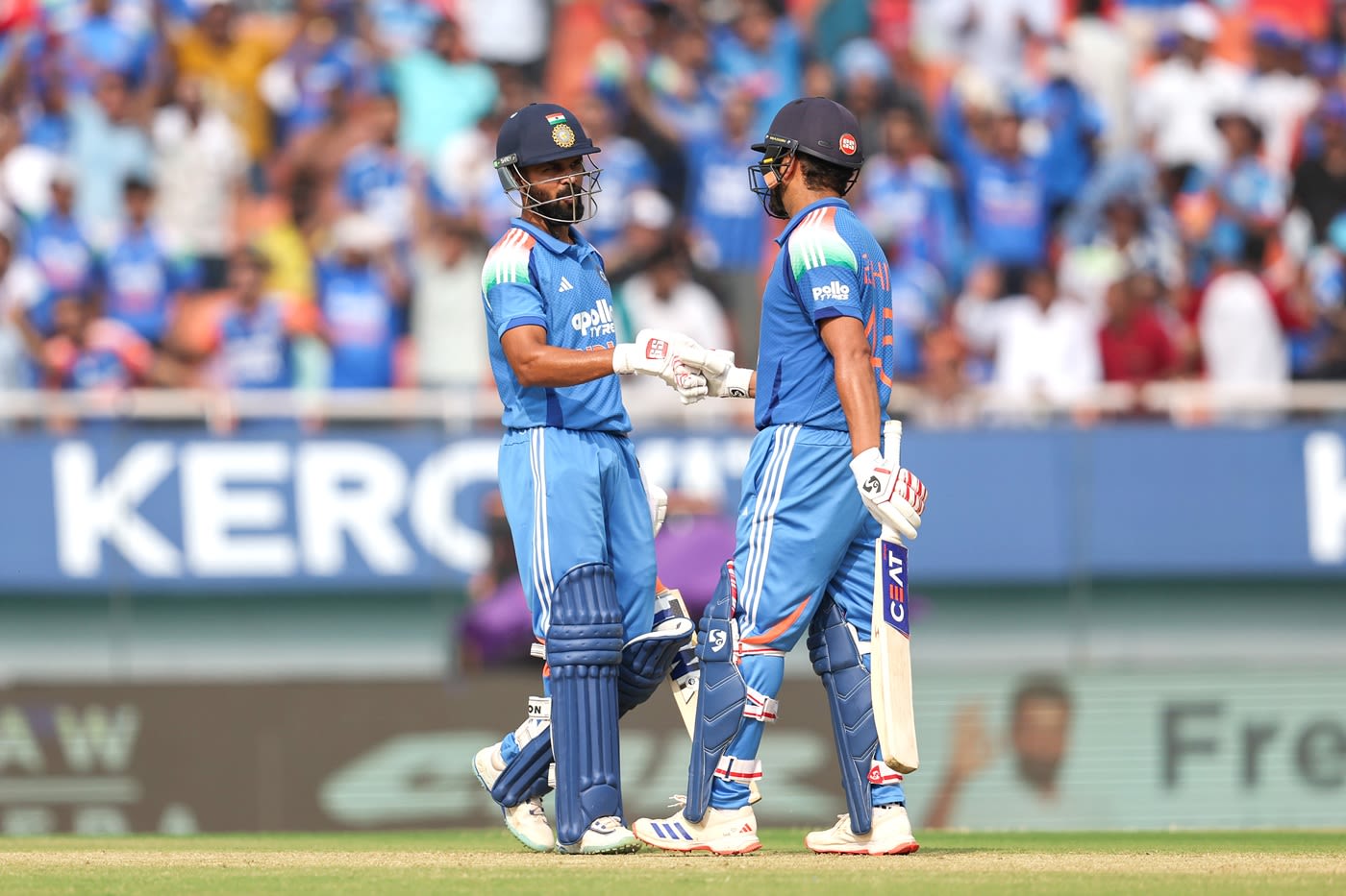 Ruturaj Gaikwad, dropped three times, led India's recovery with Rohit Sharma