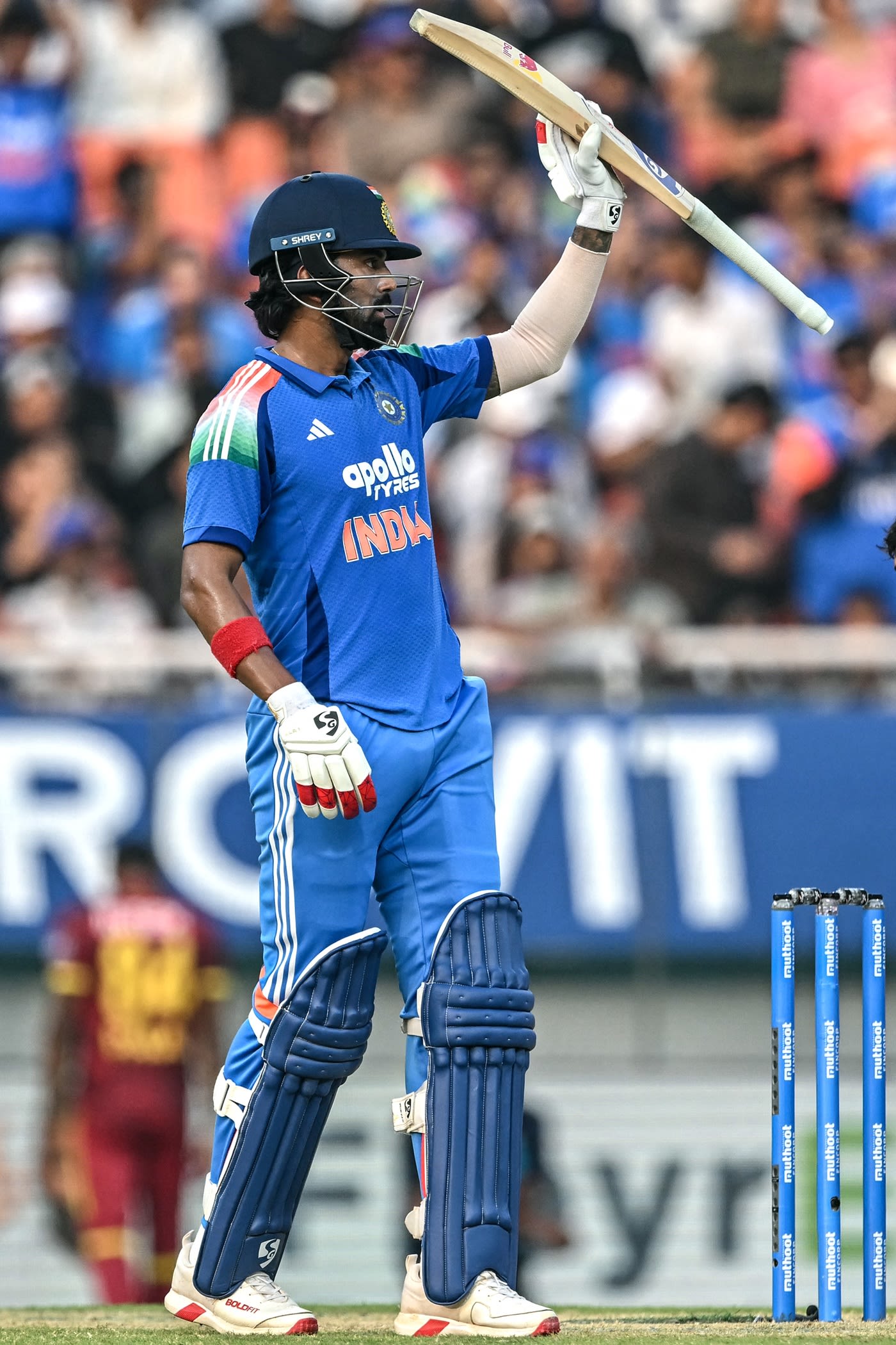 KL Rahul brought up a 41-ball fifty