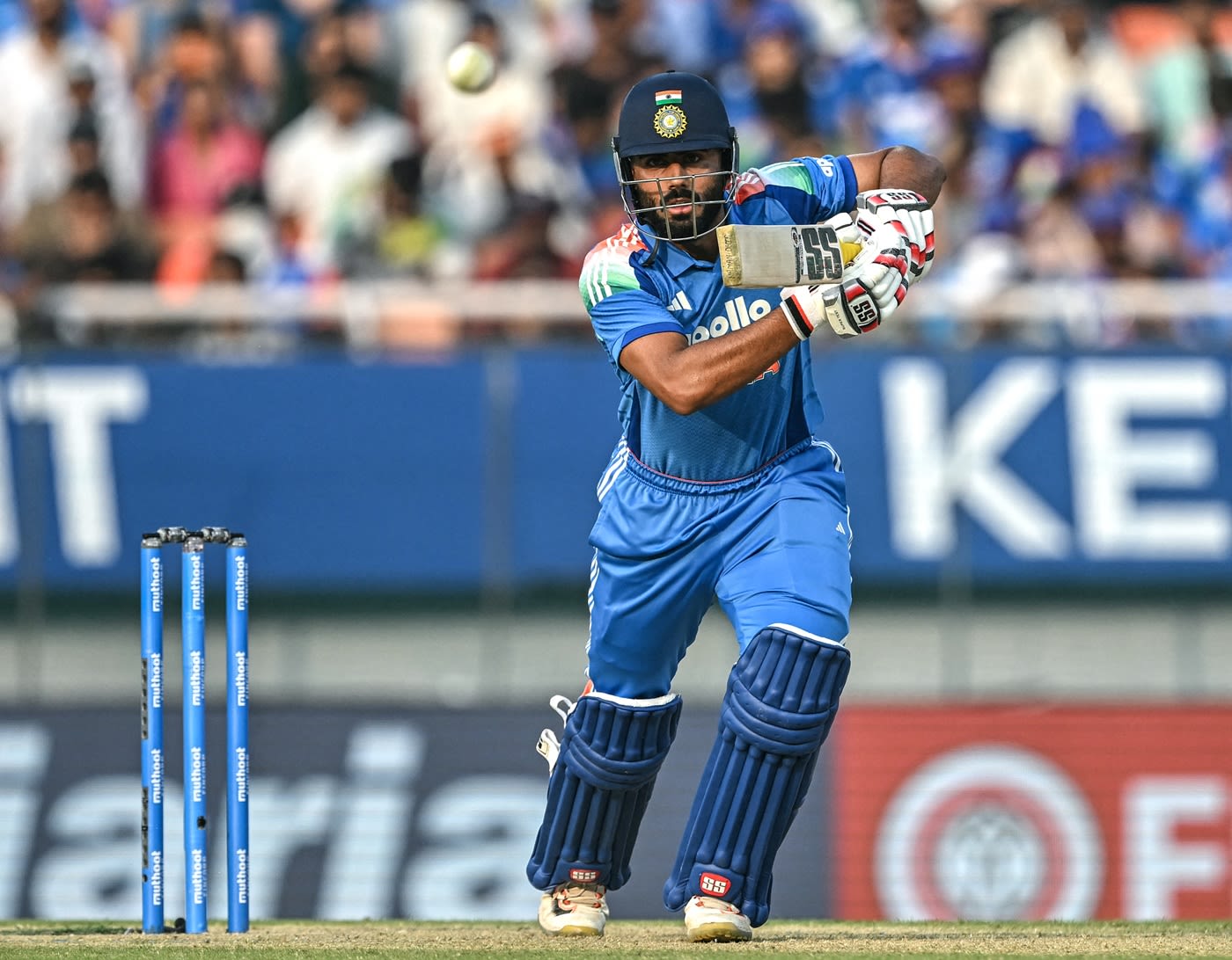 Naman Dhir gave a good first account with the bat in international cricket