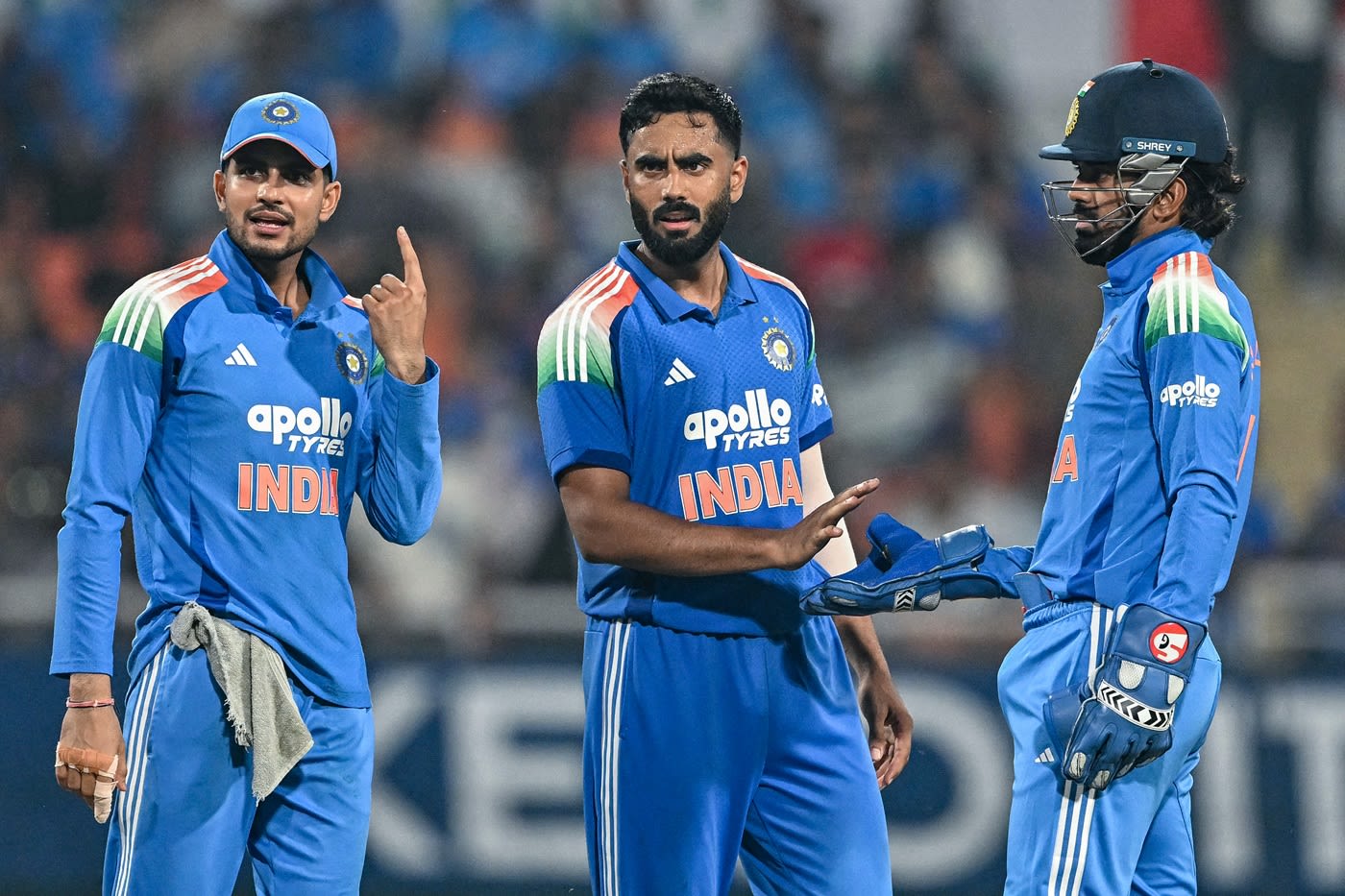 Naman Dhir picked up his first international wicket