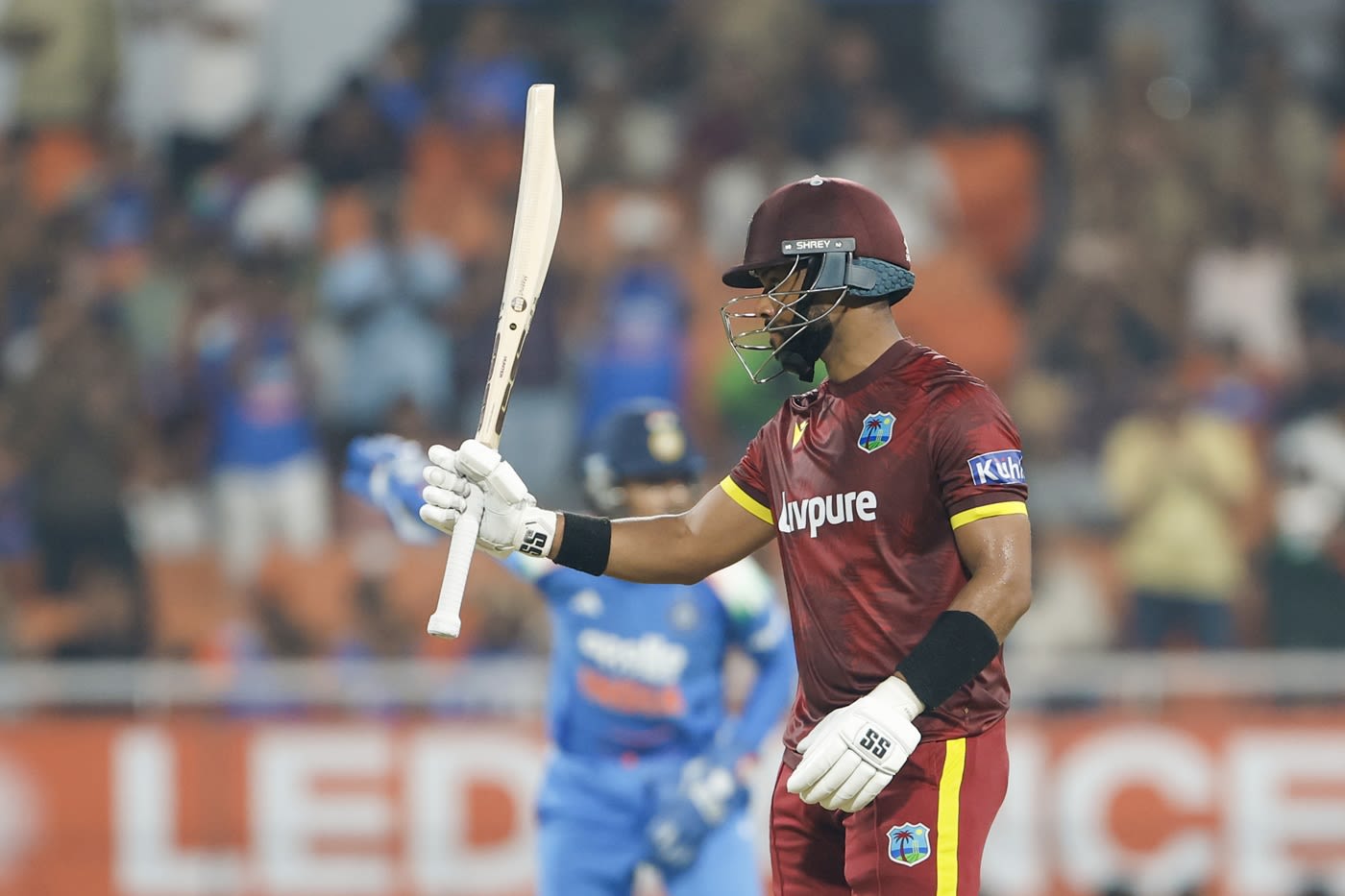 Shai Hope celebrates back-to-back centuries