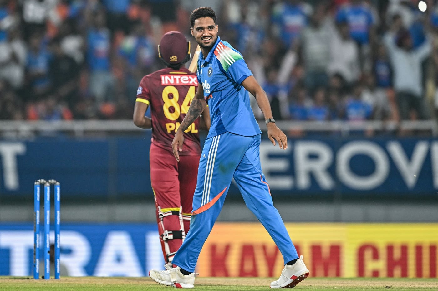 Gurnoor Brar ended the Keemo Paul-Shai Hope partnership