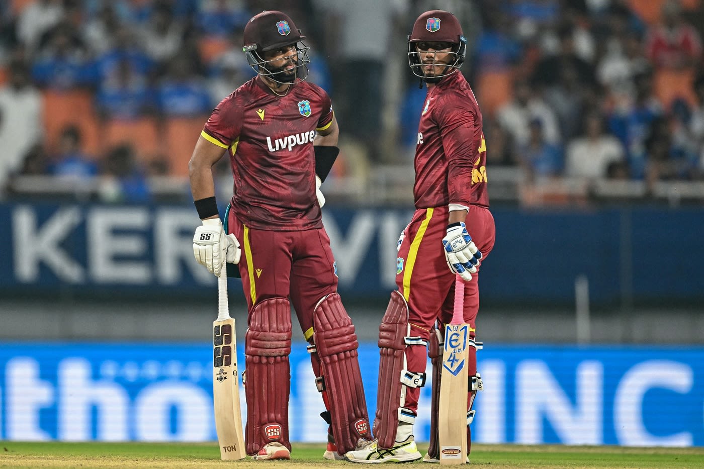 Shai Hope and Gudakesh Motie added an unconquered 62 off 30 to see West Indies through