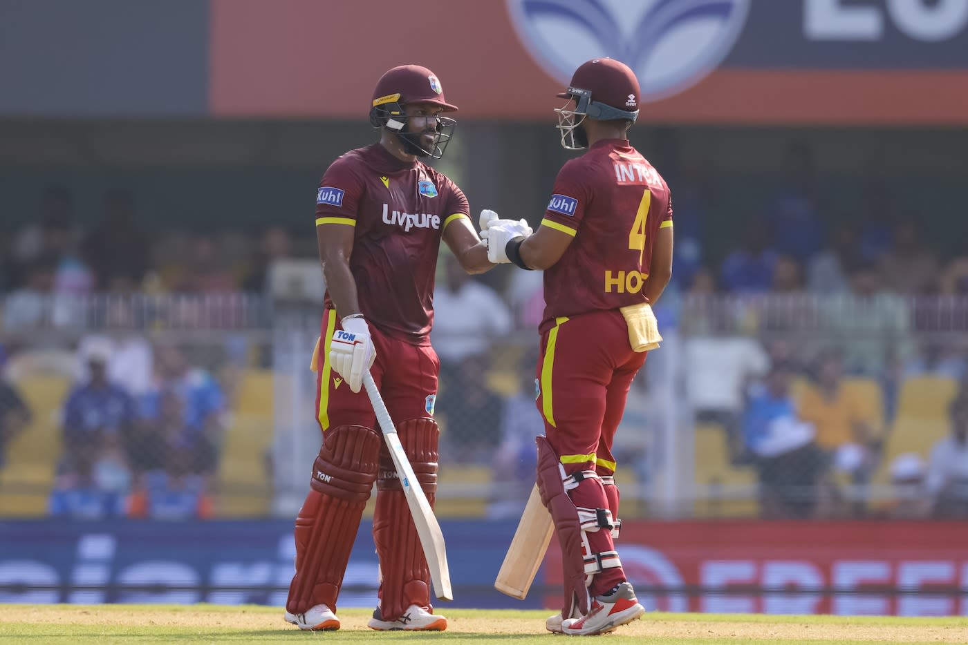 John Campbell and Shai Hope both got hundreds