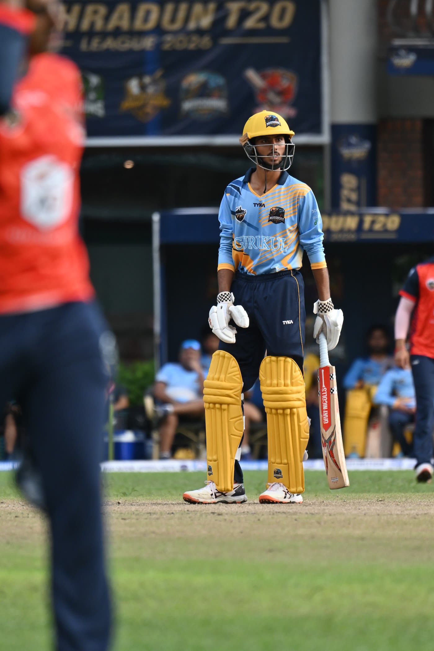 Lakshya Raichandani waits for his share of the action