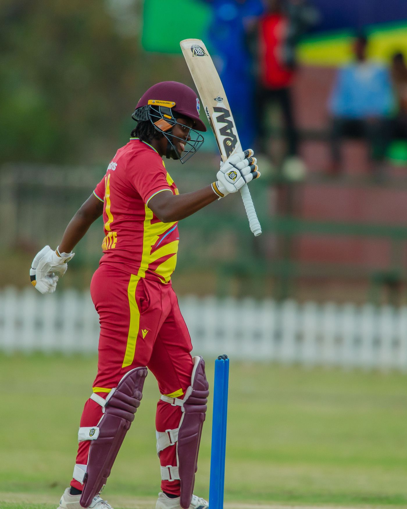 Eboni Brathwaite made a rapid half-century in the powerplay