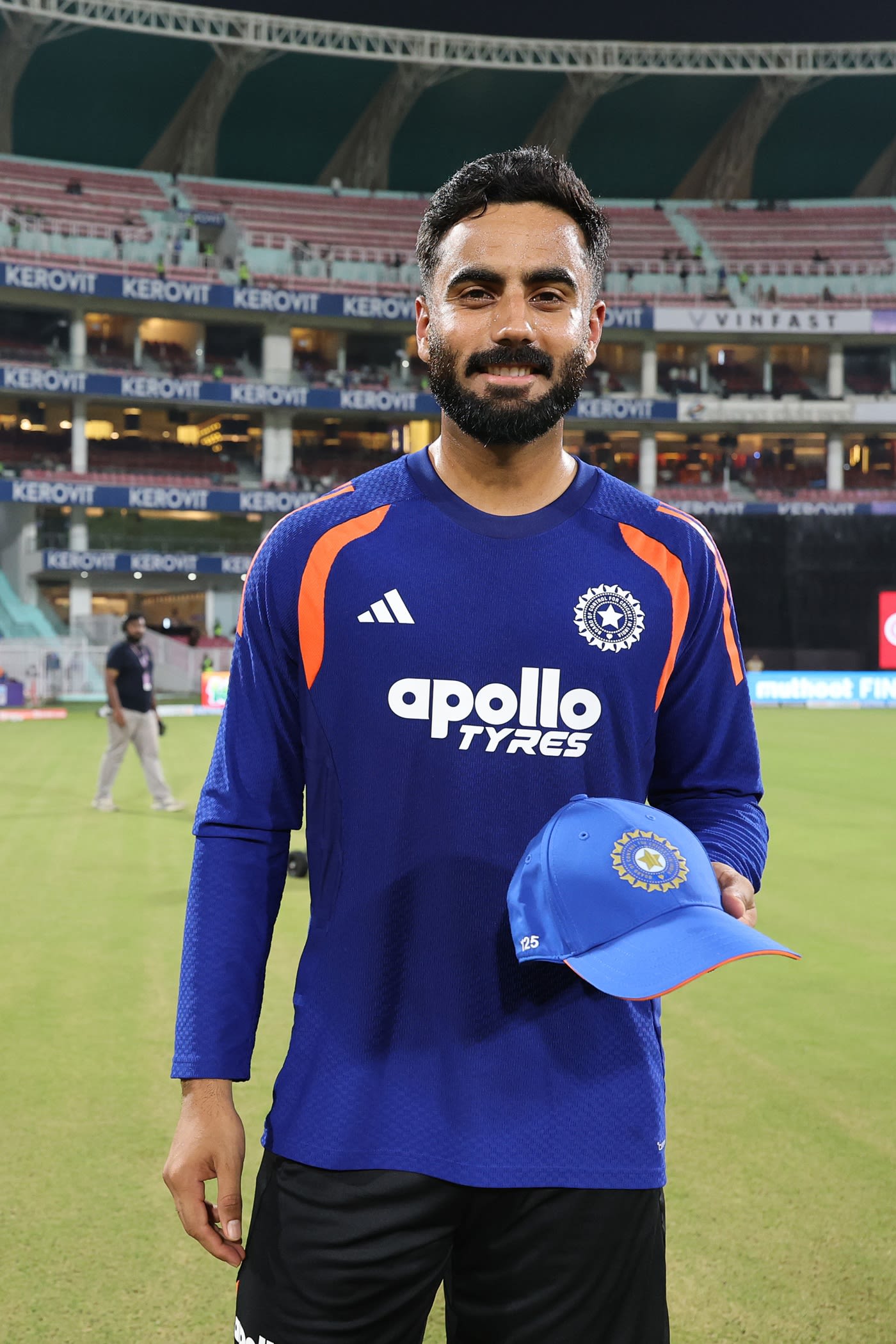 Naman Dhir got his T20I cap from his Punjab team-mate Arshdeep Singh