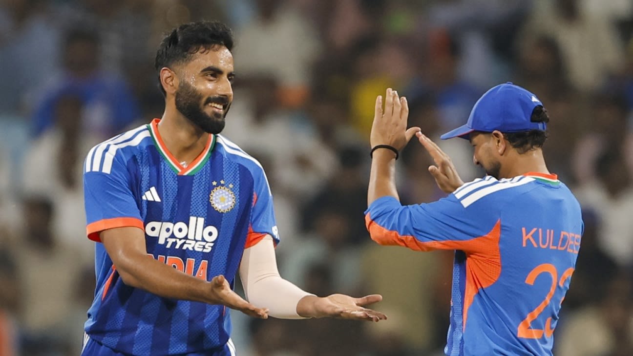 Naman Dhir the bowler makes a mark with the six-and-out trick