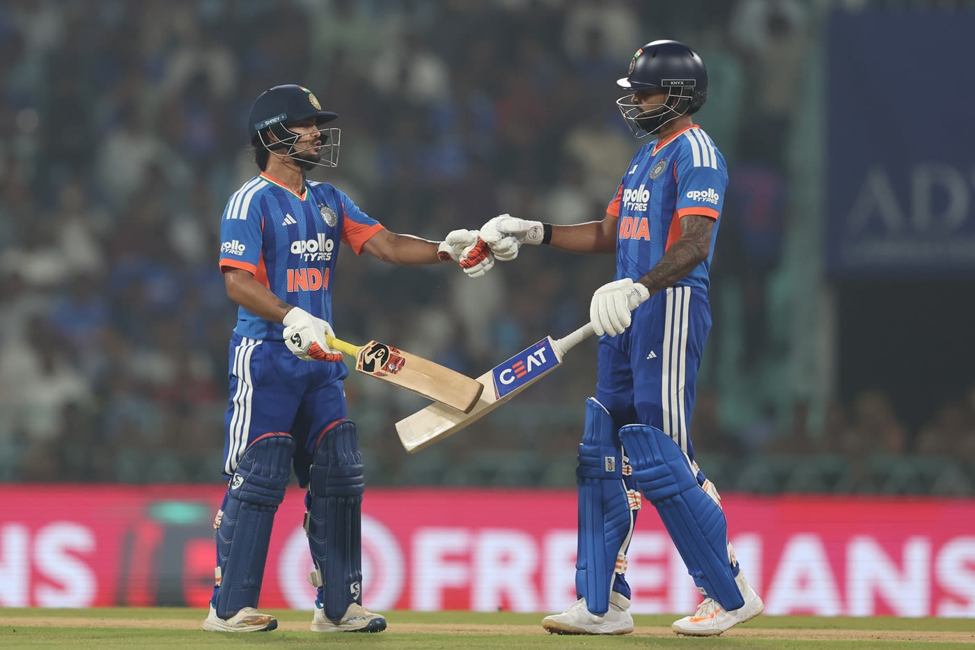 Ishan Kishan and Shreyas Iyer attacked despite India's early wickets