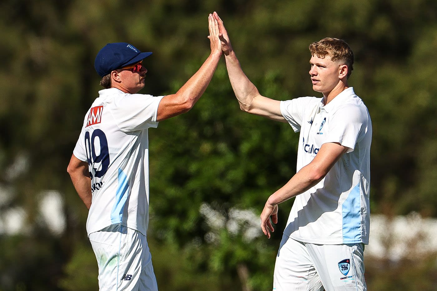 Bryce Jackson and Jake Scott took seven wickets between them on debut