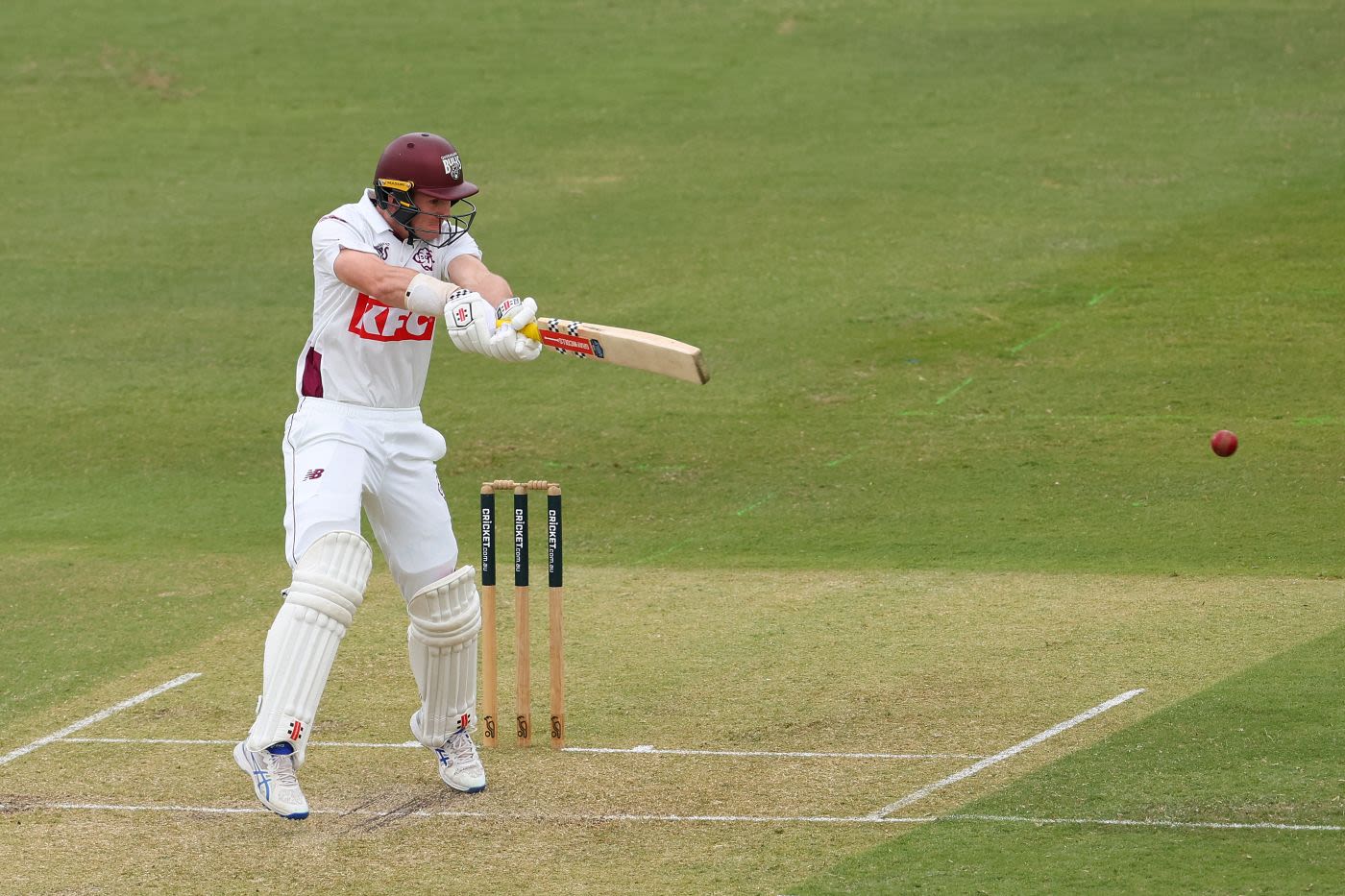 Jack Clayton cuts on his way to 82