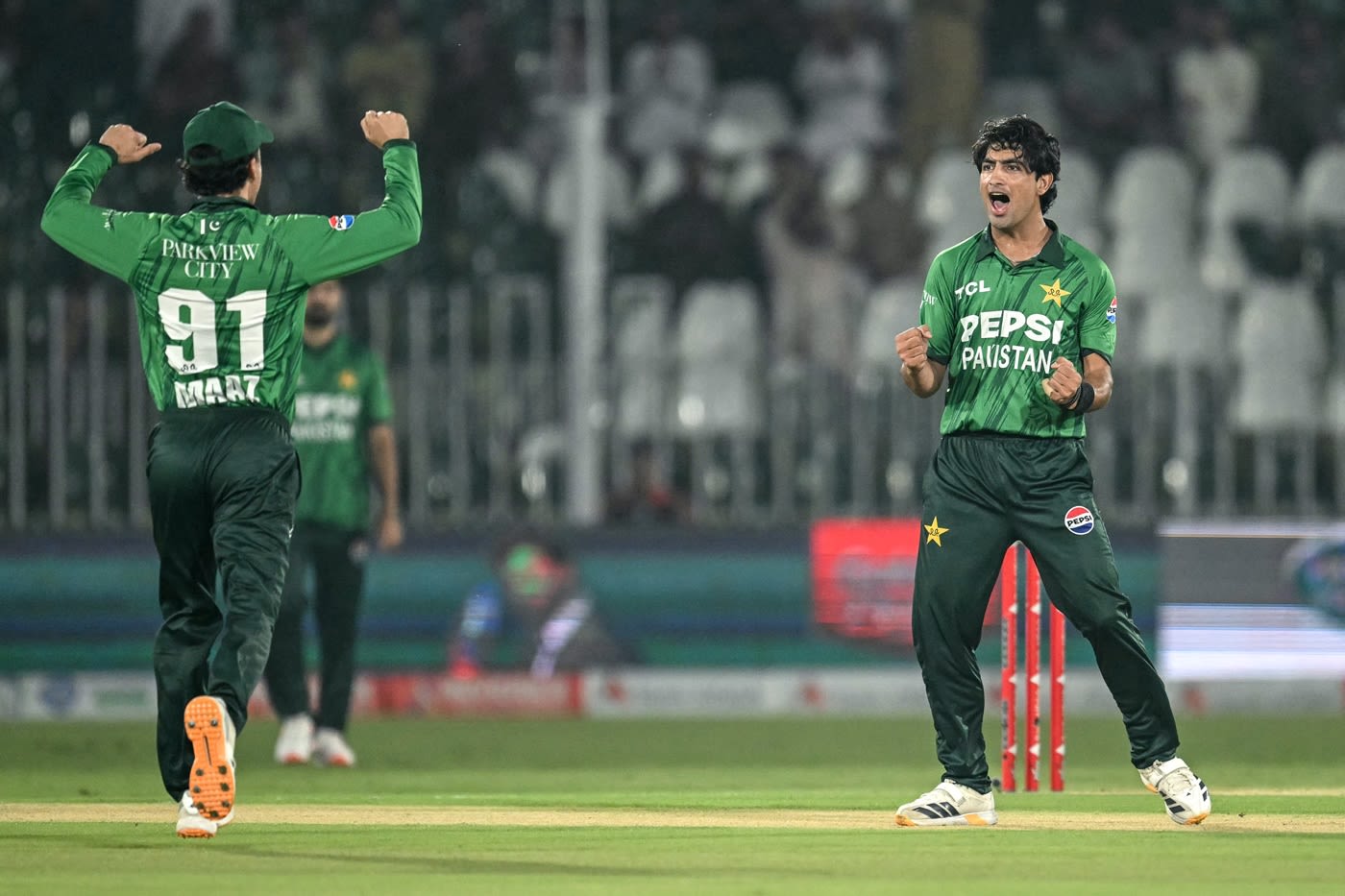 Naseem Shah struck in the first over