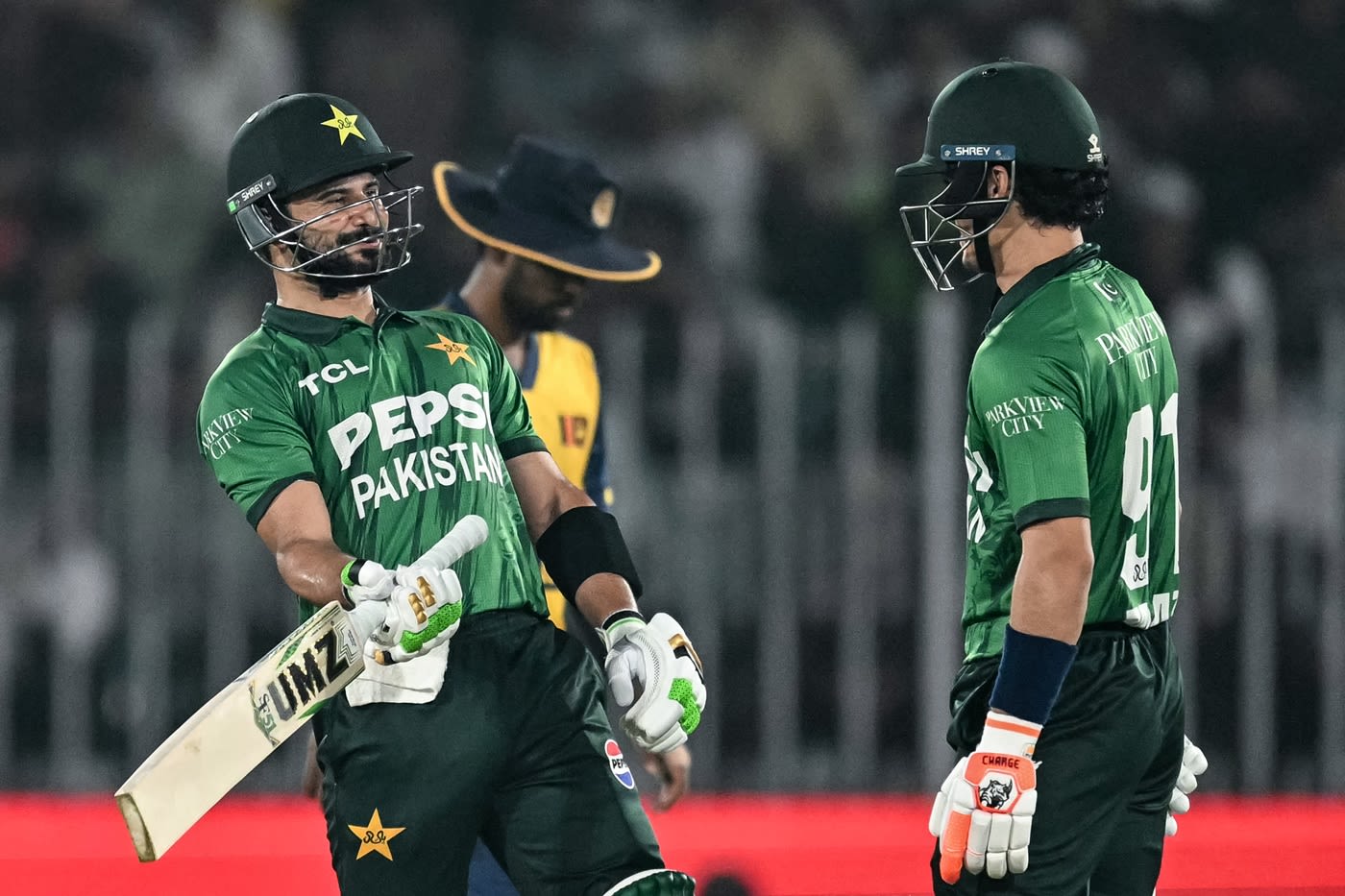 Sahibzada Farhan and Maaz Sadaqat shared a 92-run stand