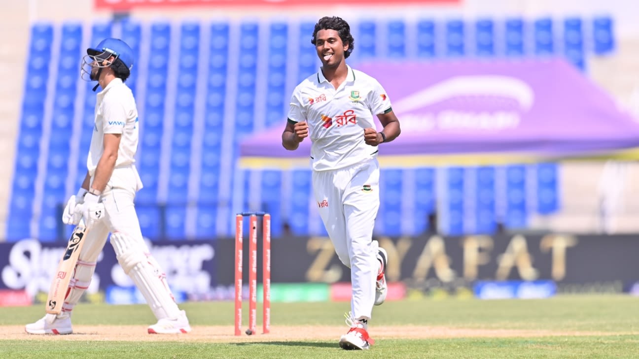 Mushfiqur, Shanto give Bangladesh big lead after Mahmud, Ebadot dismantle Afghanistan