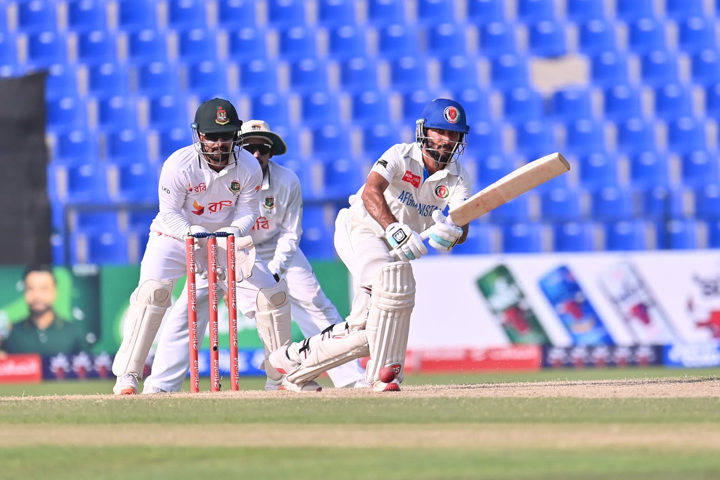 Ikram Alikhil batted steadily