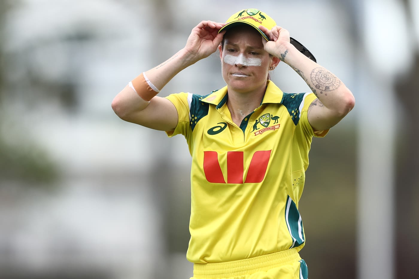 Megan Schutt made early inroads for Australia
