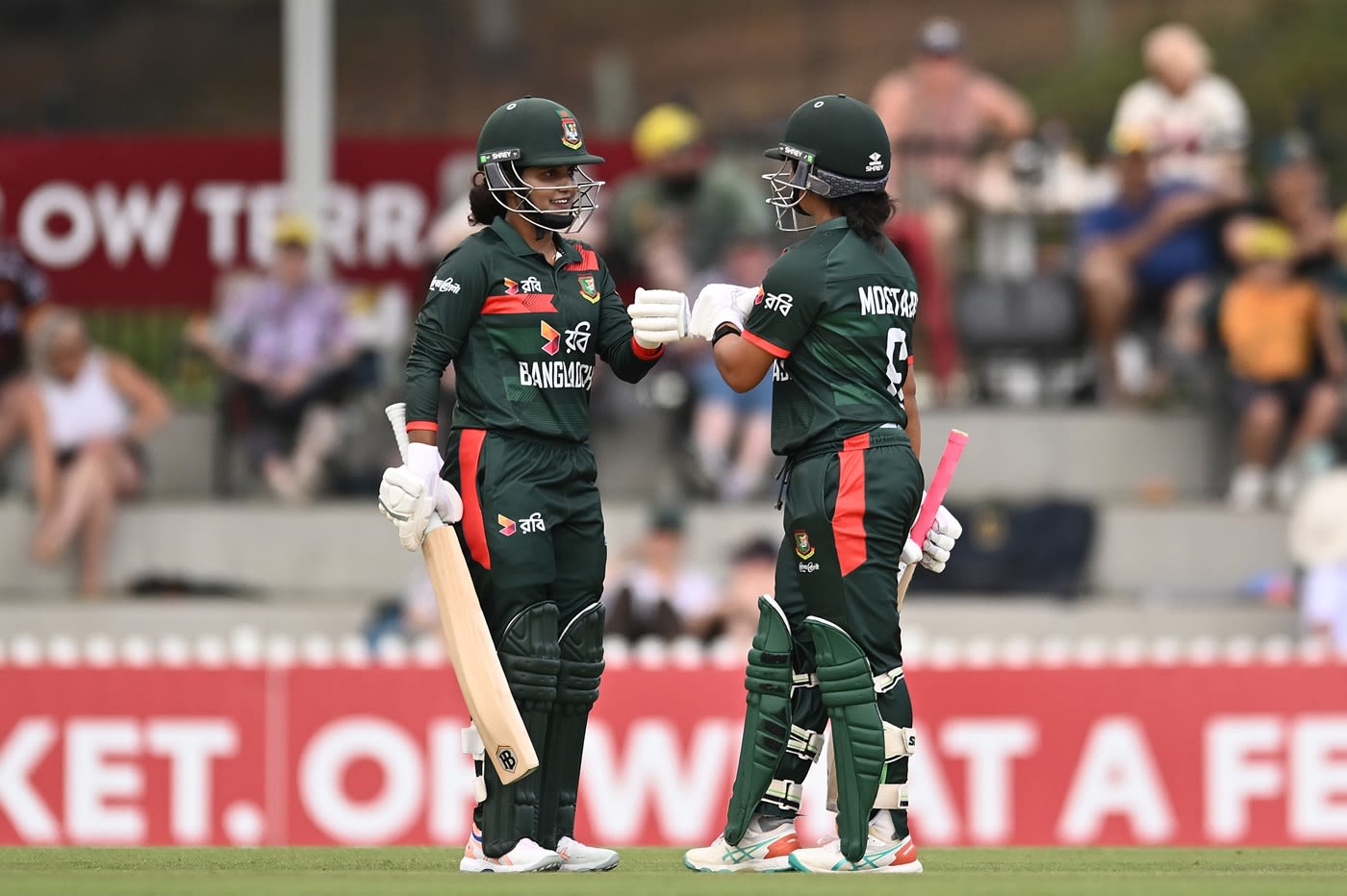 Nigar Sultana and Sobhana Mostary helped Bangladesh rebuild their innings