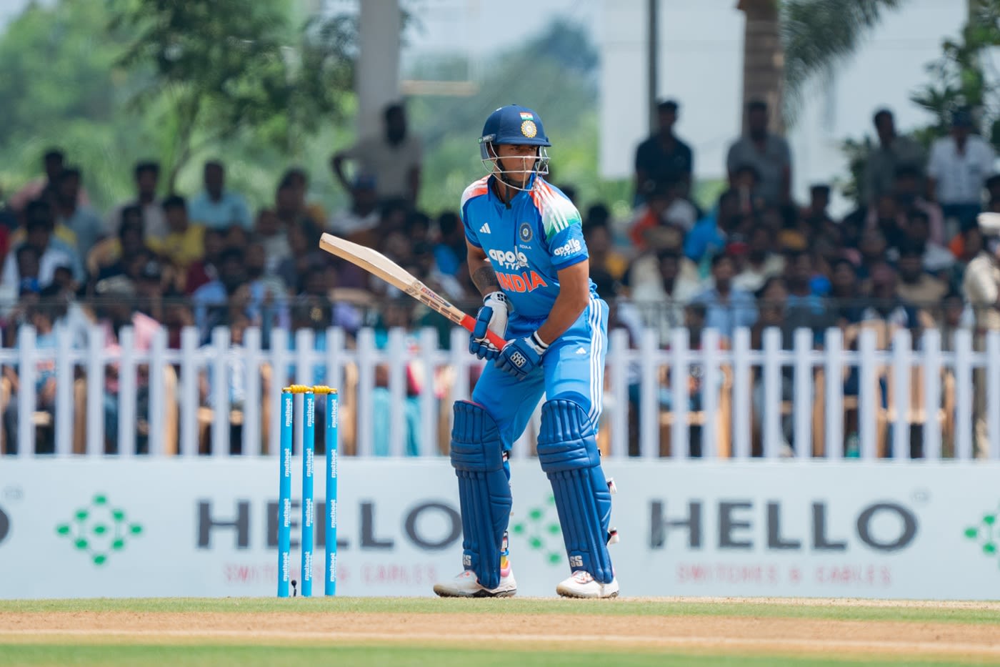 Suryansh Shedge in action for India A