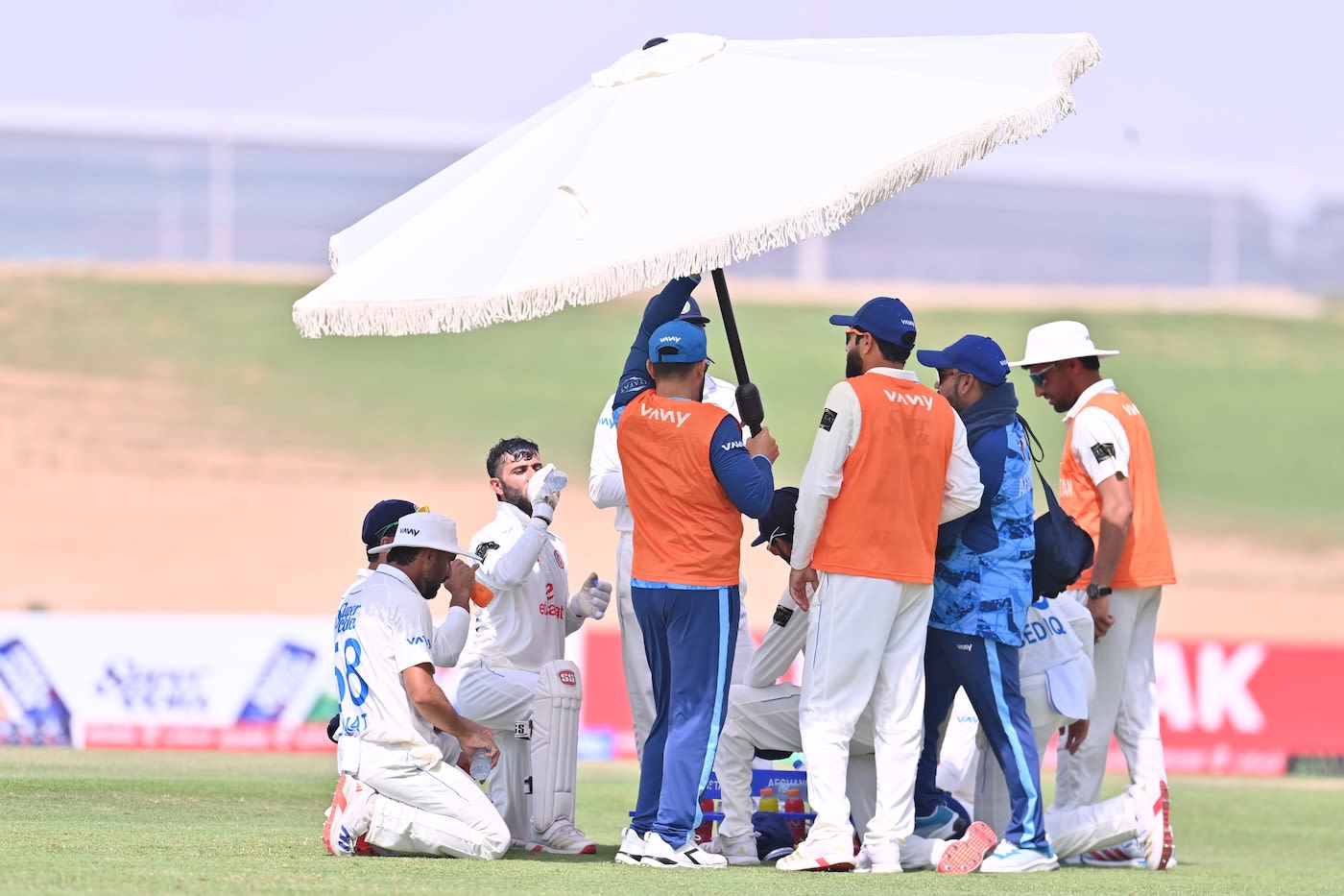 It was another hot day in Abu Dhabi