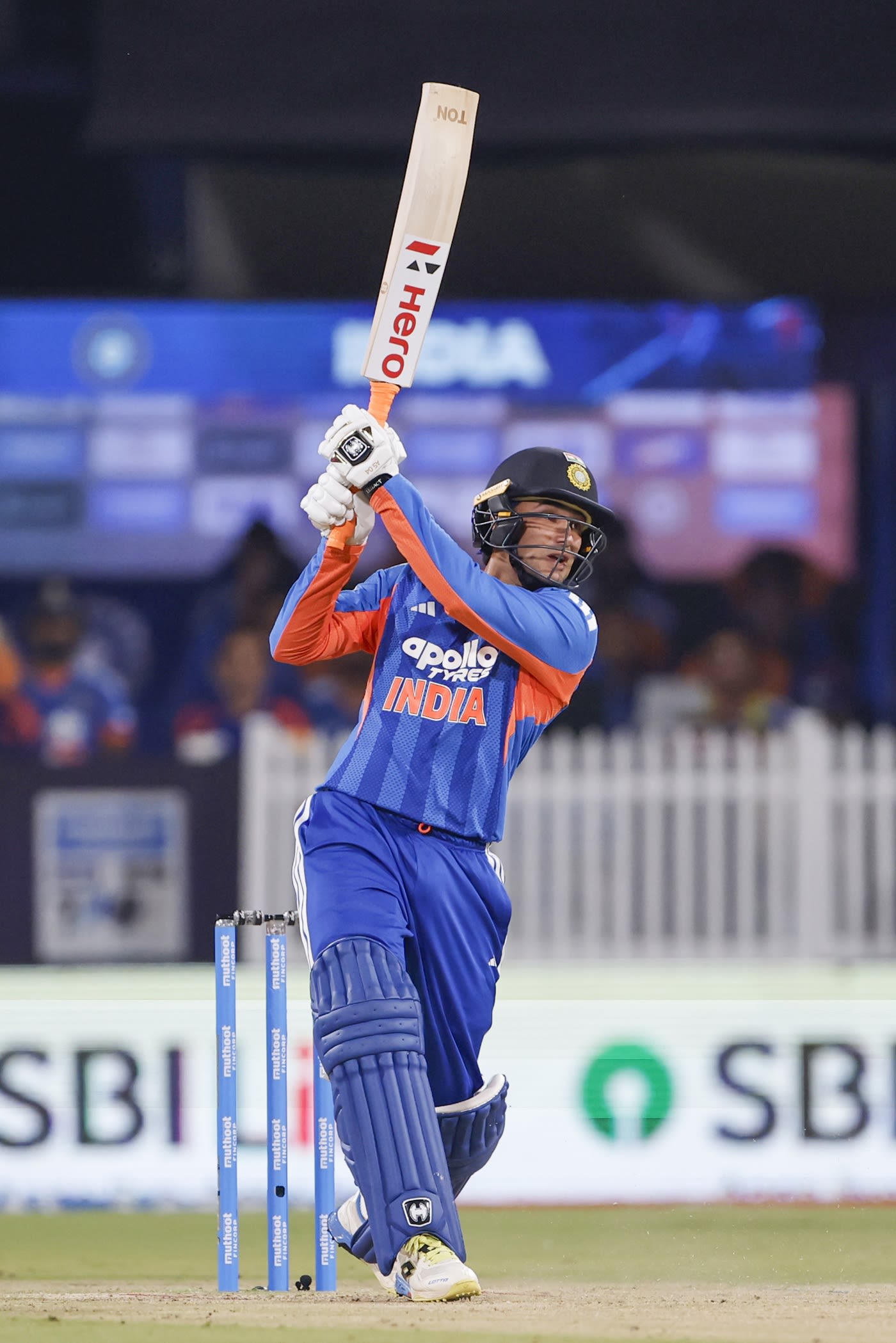 Abhishek Sharma blazed away to an 18-ball half-century