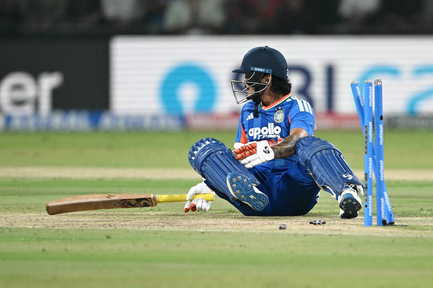Ishan Kishan was left in a tangle as he was stumped