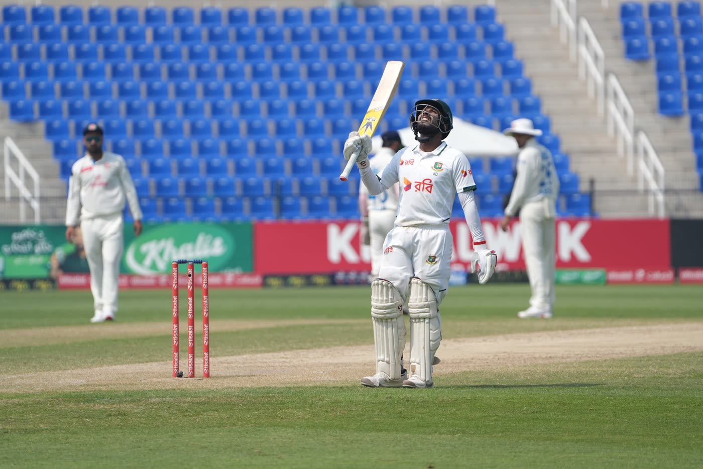 Mehidy Hasan scored an unbeaten fifty to lift Bangladesh