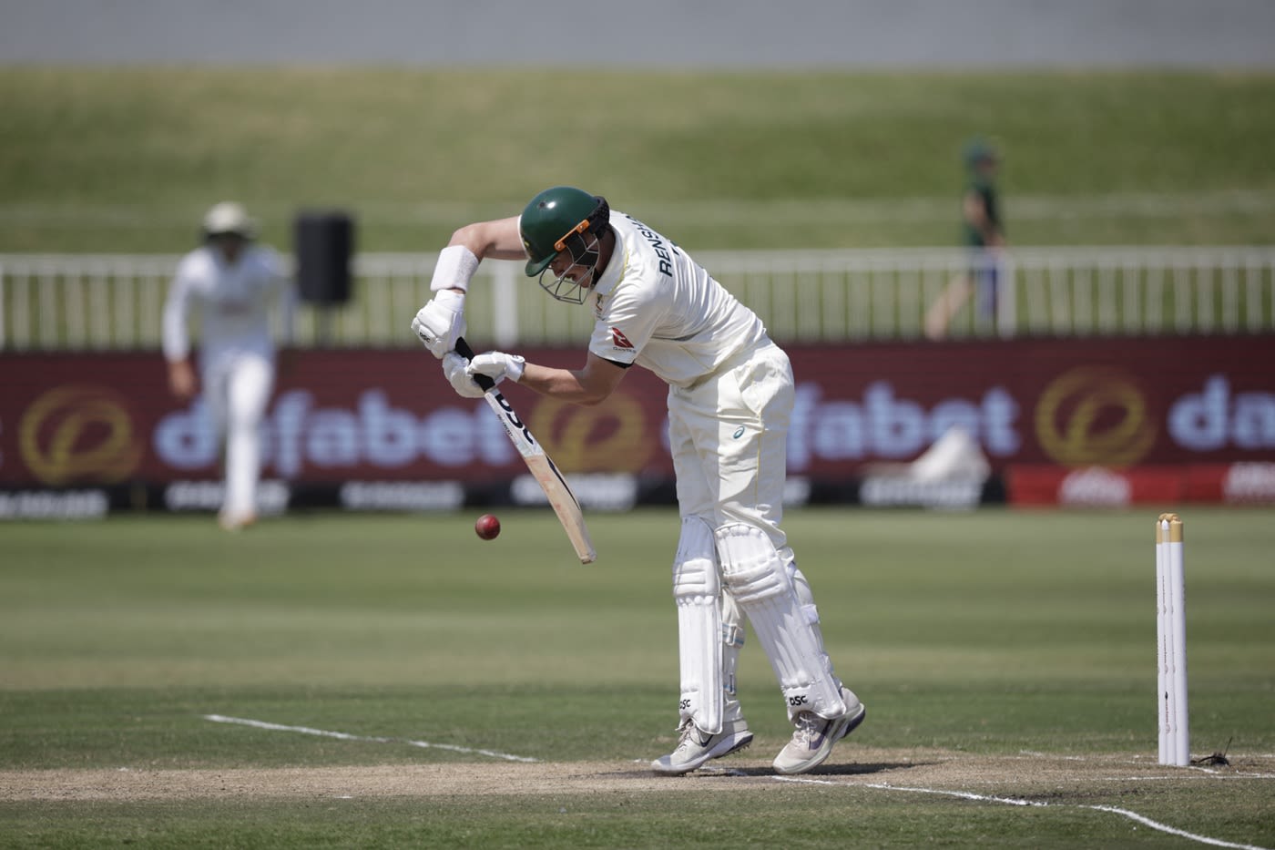 Matt Renshaw hit a half-century to extend Australia's lead