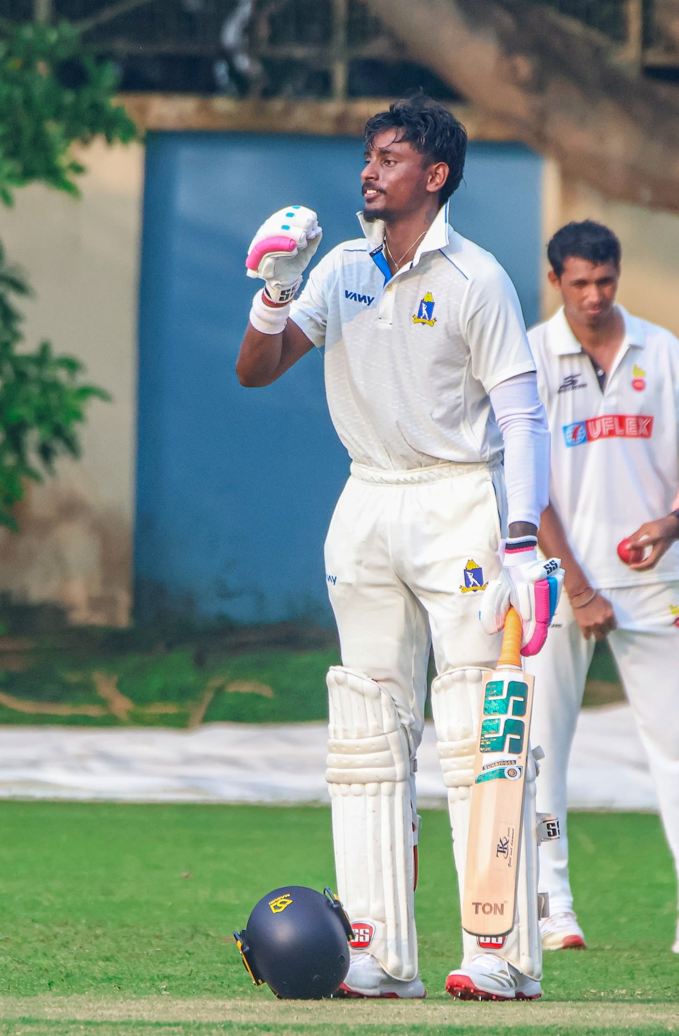 Abishek Porel went unbeaten on 114