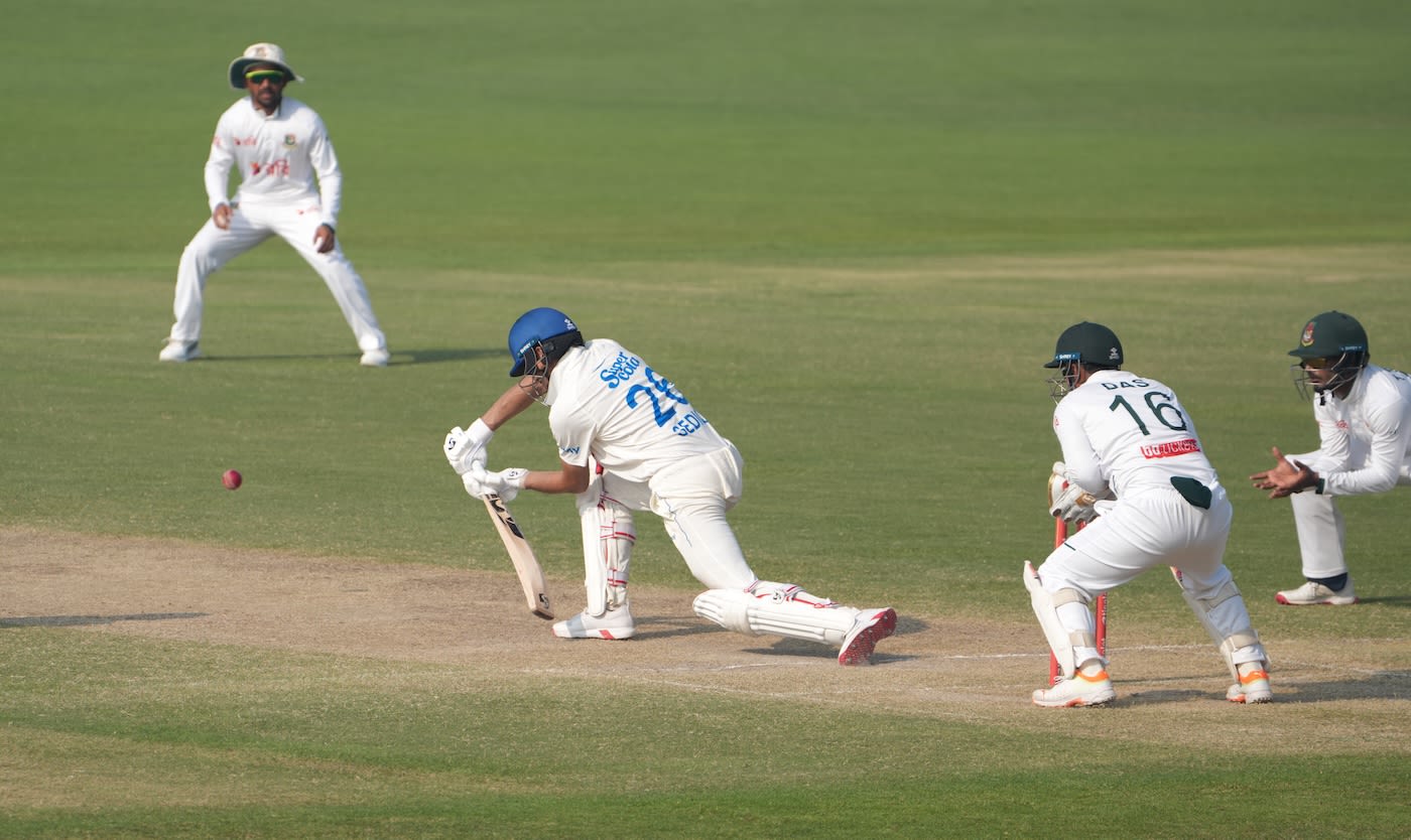 Sediqullah Atal plays defensively