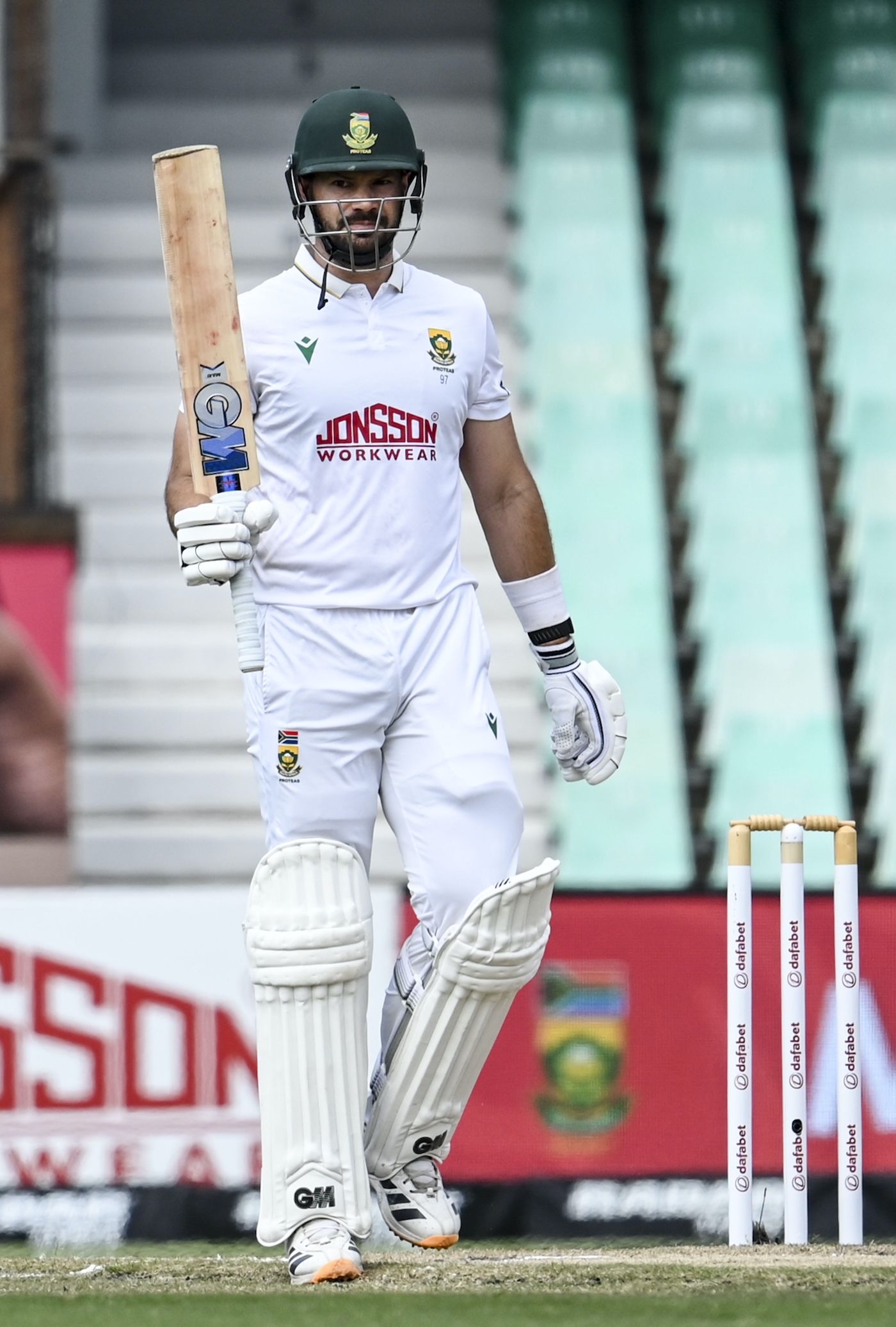 Aiden Markram brought up yet another fifty against Australia