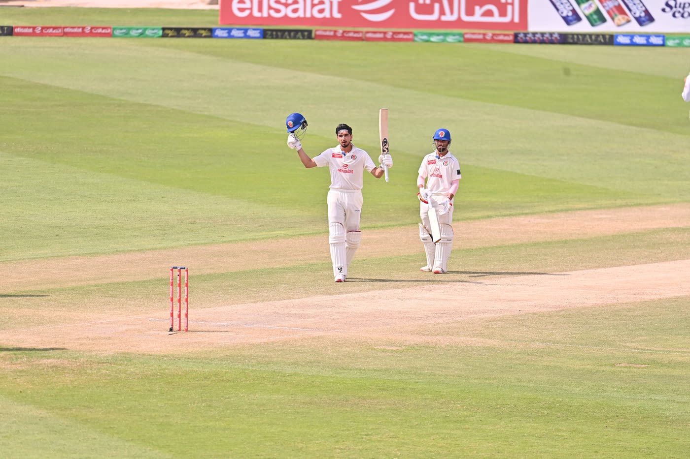 Sediqullah Atal became the first Afghanistan batter to record a fourth-innings century